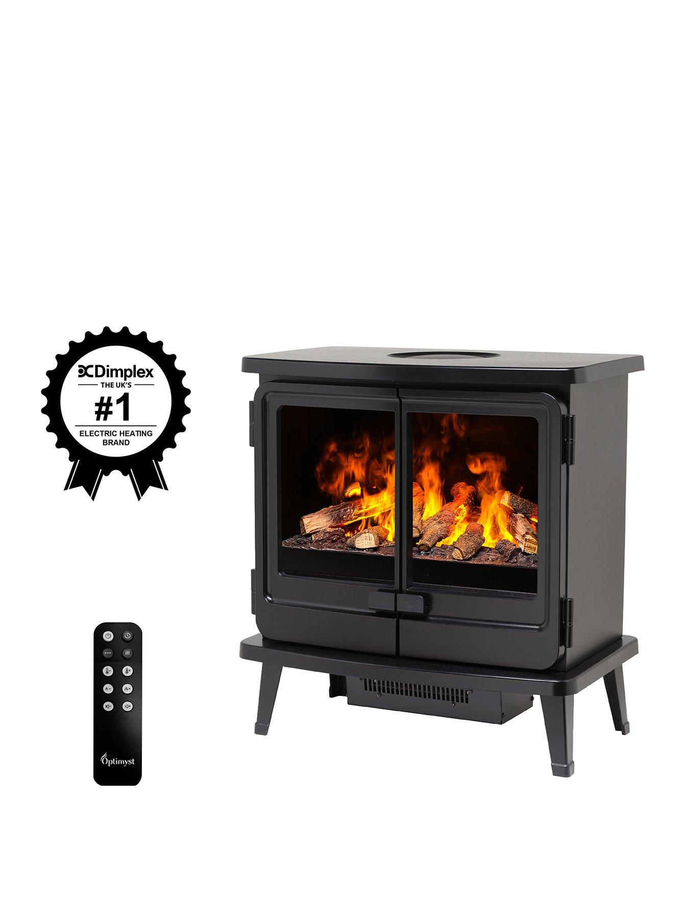 Dimplex MicroStove Optiflame 1.2kW Electric Stove Fire, Portable