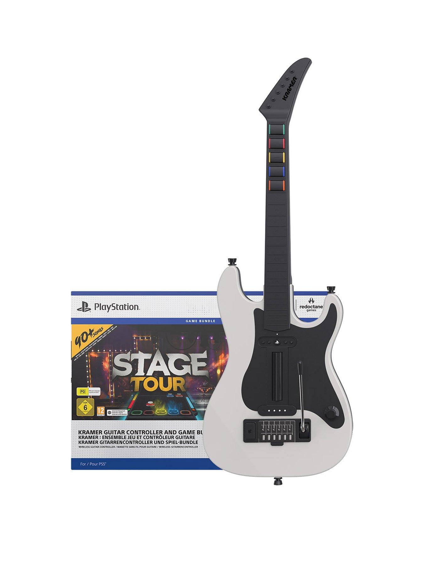 Image 1 of 7 of Playstation Stage Tour: Kramer Guitar Bundle - PlayStation&reg;5