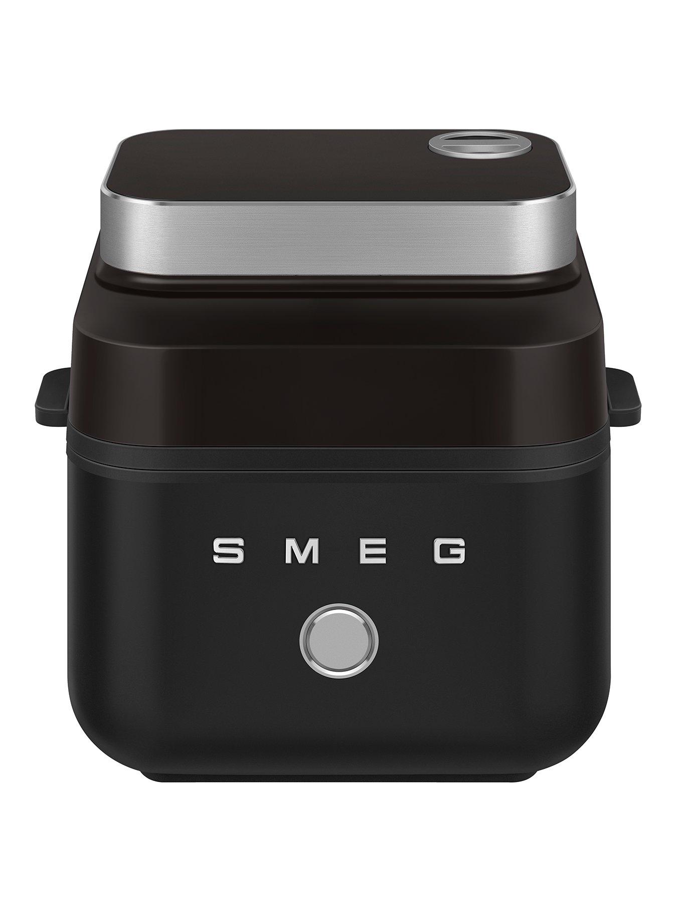 Image 1 of 8 of Smeg Dual Flavour Air Fryer, Space Saving, 7.3L, Black