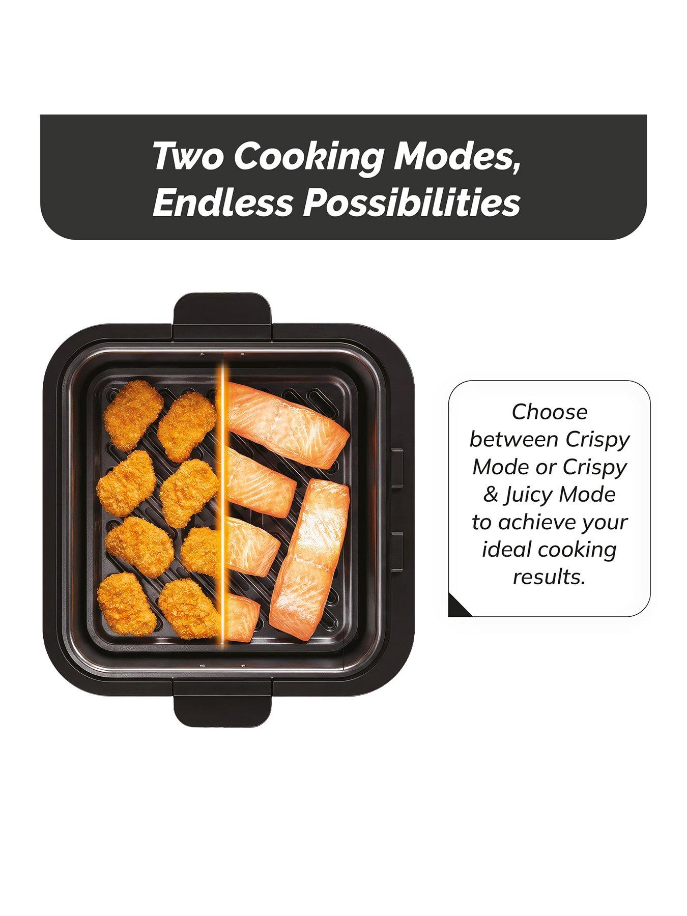 Image 3 of 8 of Smeg Dual Flavour Air Fryer, Space Saving, 7.3L, Black