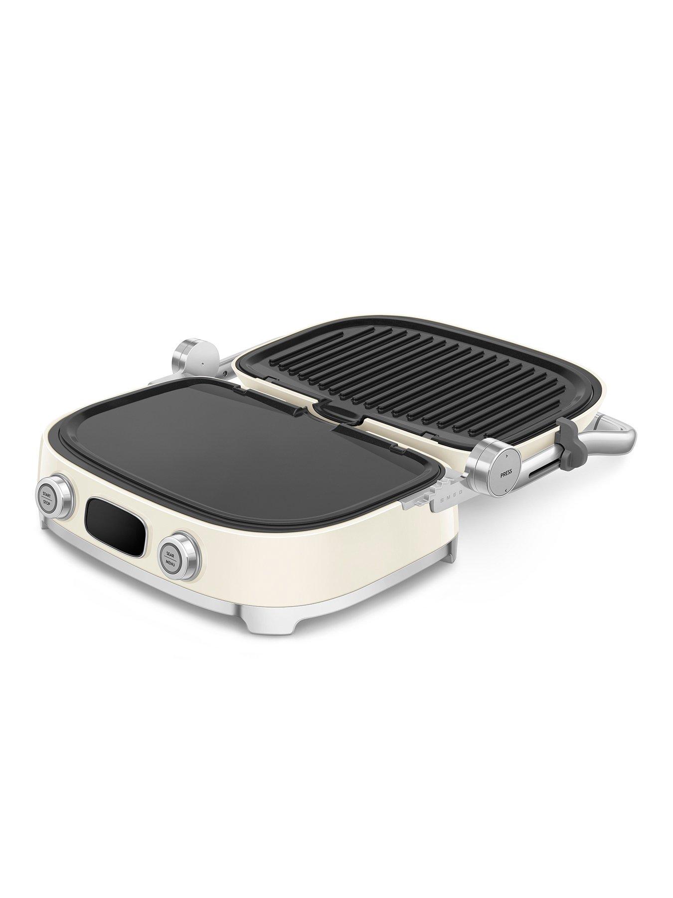 Image 6 of 7 of Smeg All-in-One Multi Grill, Dual Temperature Control, Cream