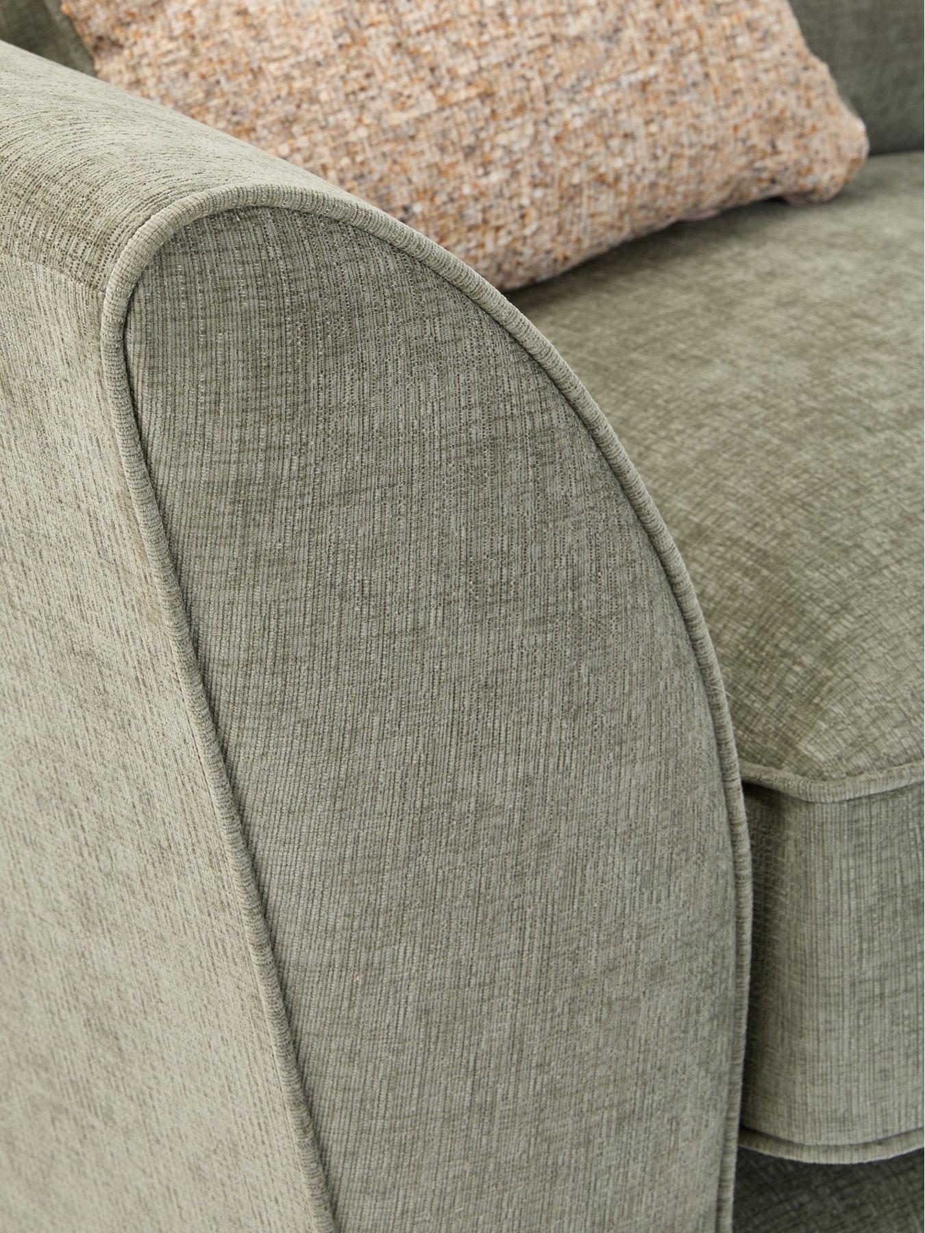 Image 6 of 7 of The Very Collection Arlan 3 Seater Sofa + Footstool Set (Buy &amp; SAVE!) - Made to Order in the UK