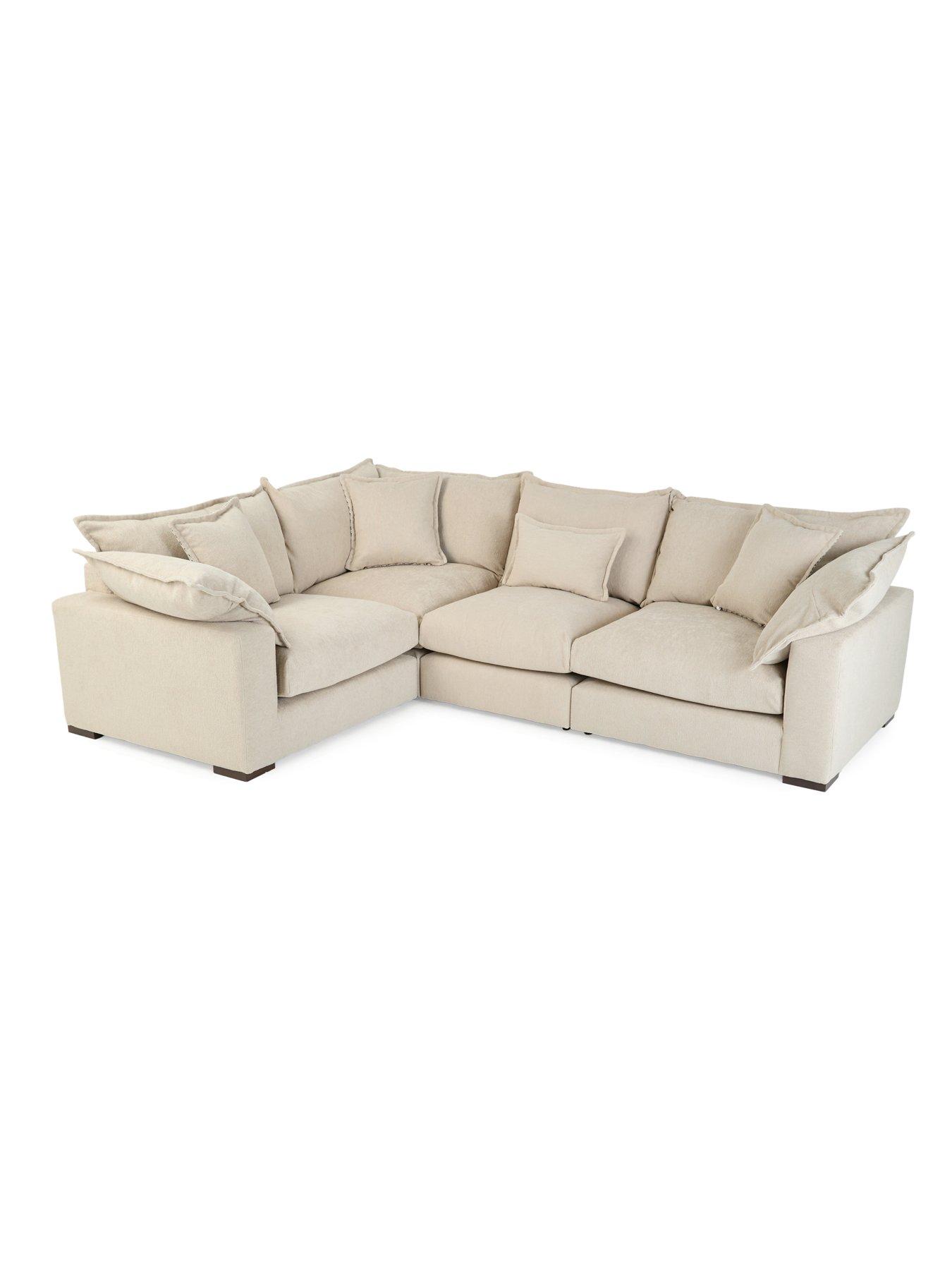 Image 4 of 7 of The Very Collection Laguna Reversible Double Arm Modular Corner Group - Made to Order in the UK