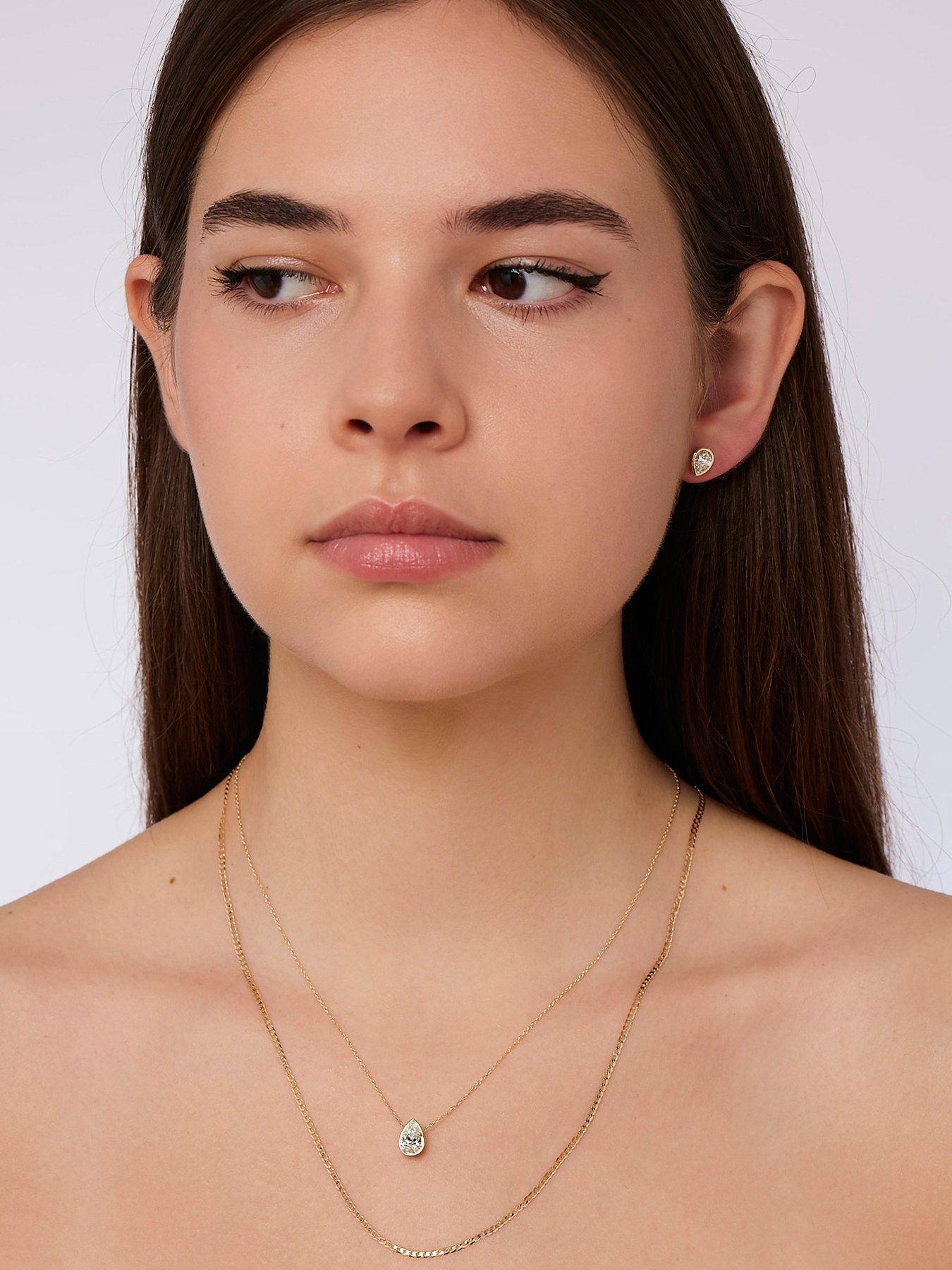 Image 5 of 6 of The Love Collection 9ct Yellow Gold Solid Curb Chain (1.85mm) 20 inch