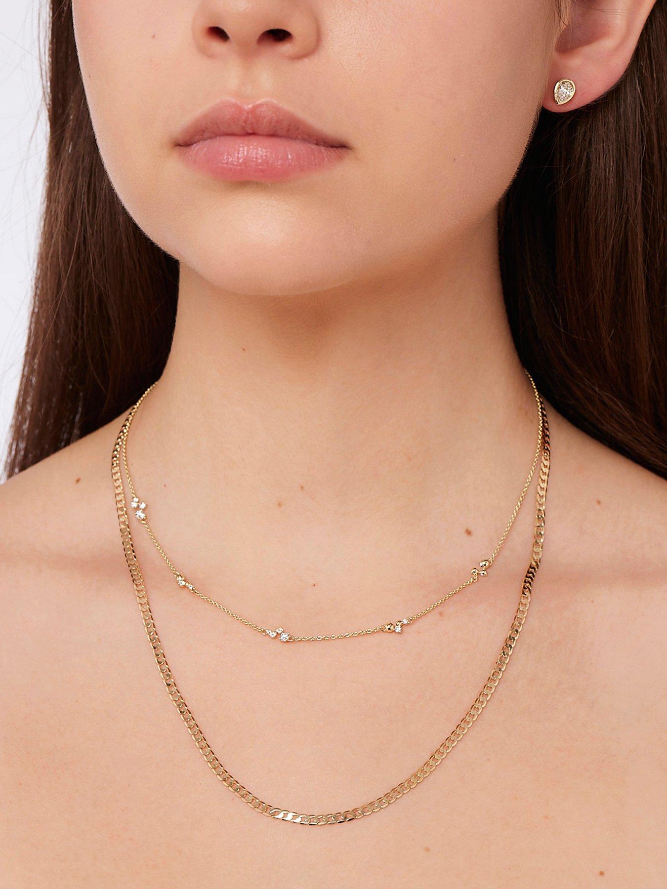 Image 5 of 5 of The Love Collection 9ct Yellow Gold Solid Curb Chain (3.15mm) 20 inch