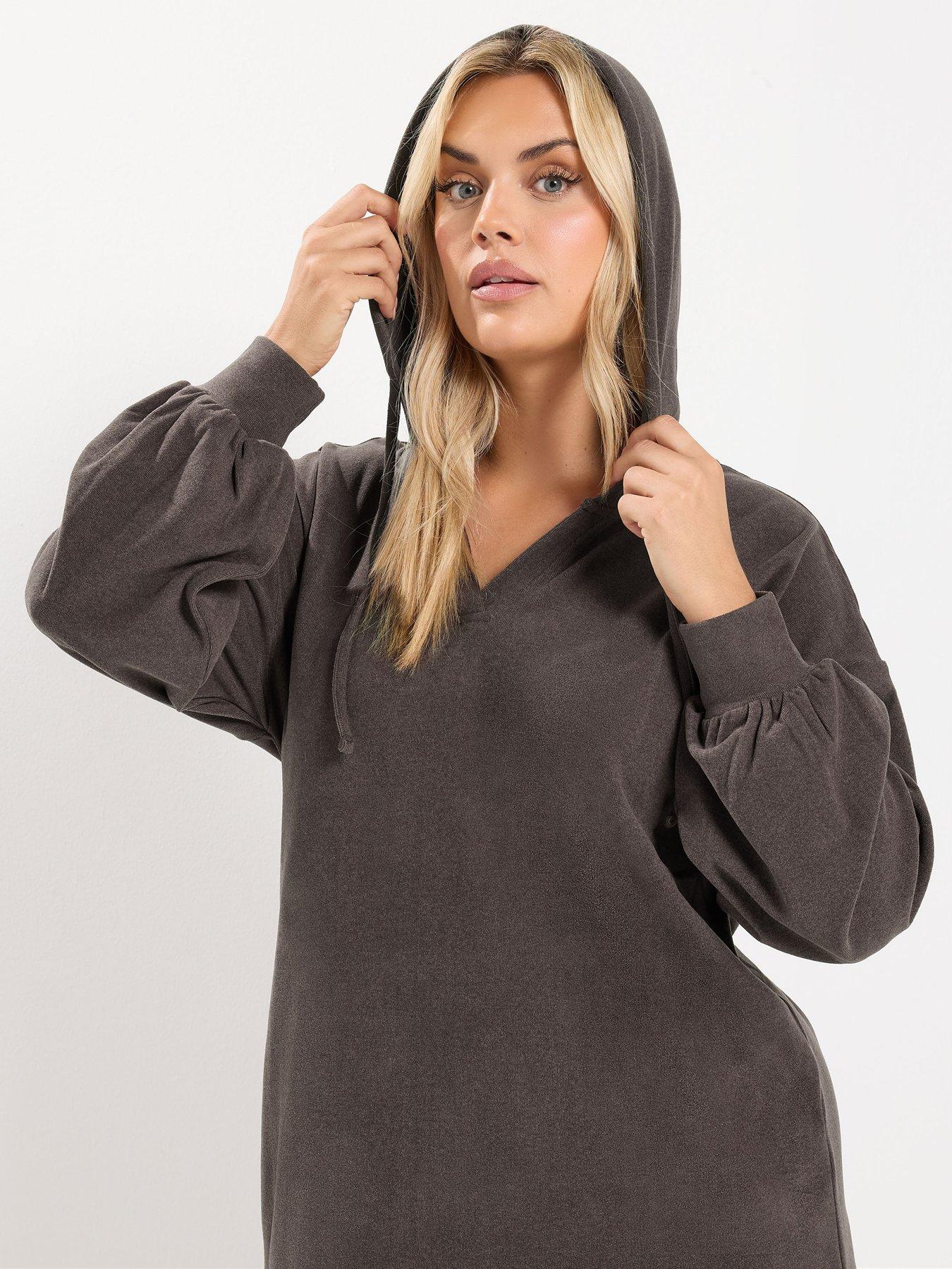 Image 4 of 4 of Yours Curve Balloon Sleeve Dress