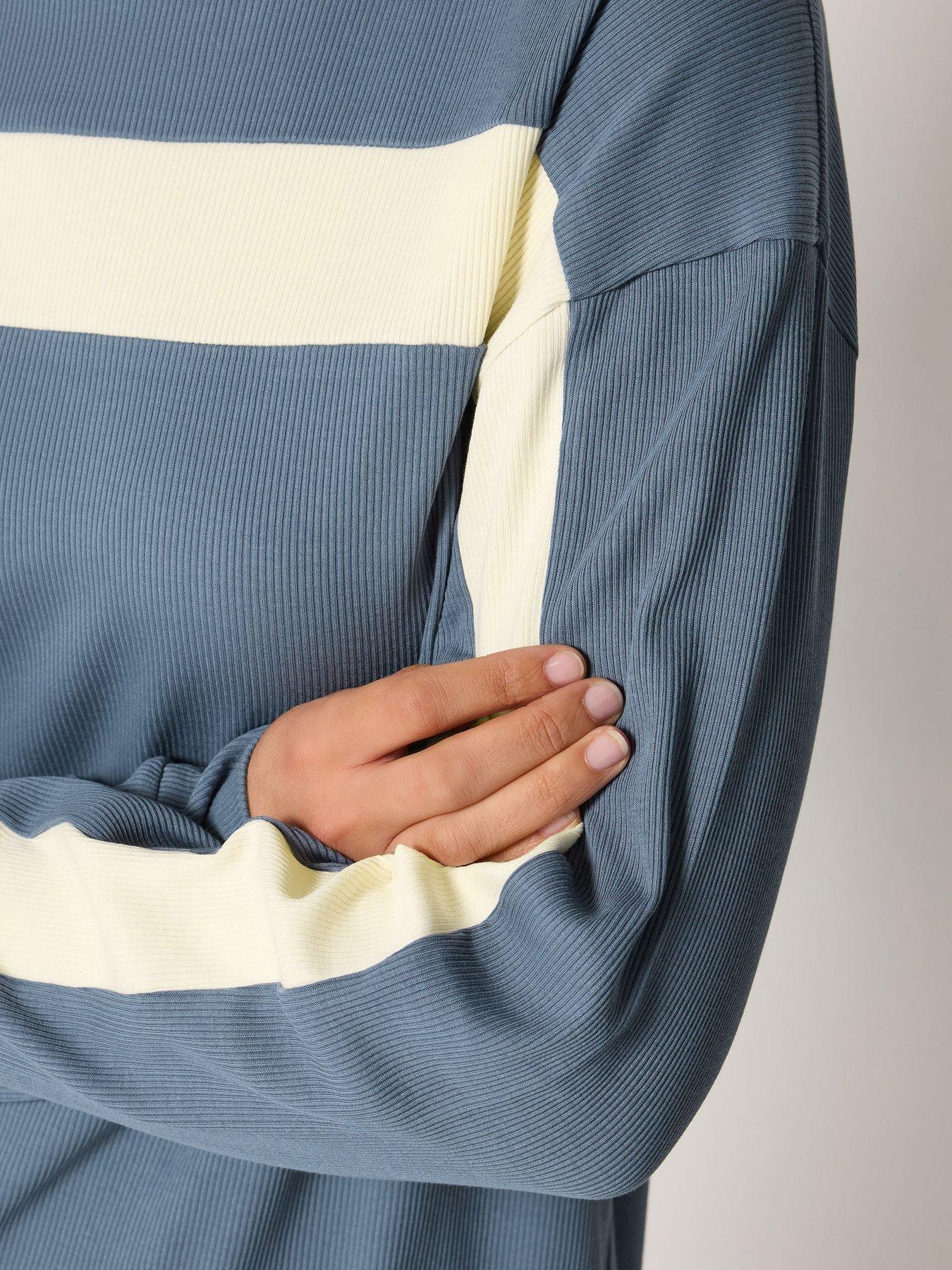 Image 4 of 4 of Long Tall Sally Tall Contrast Rib T-shirt