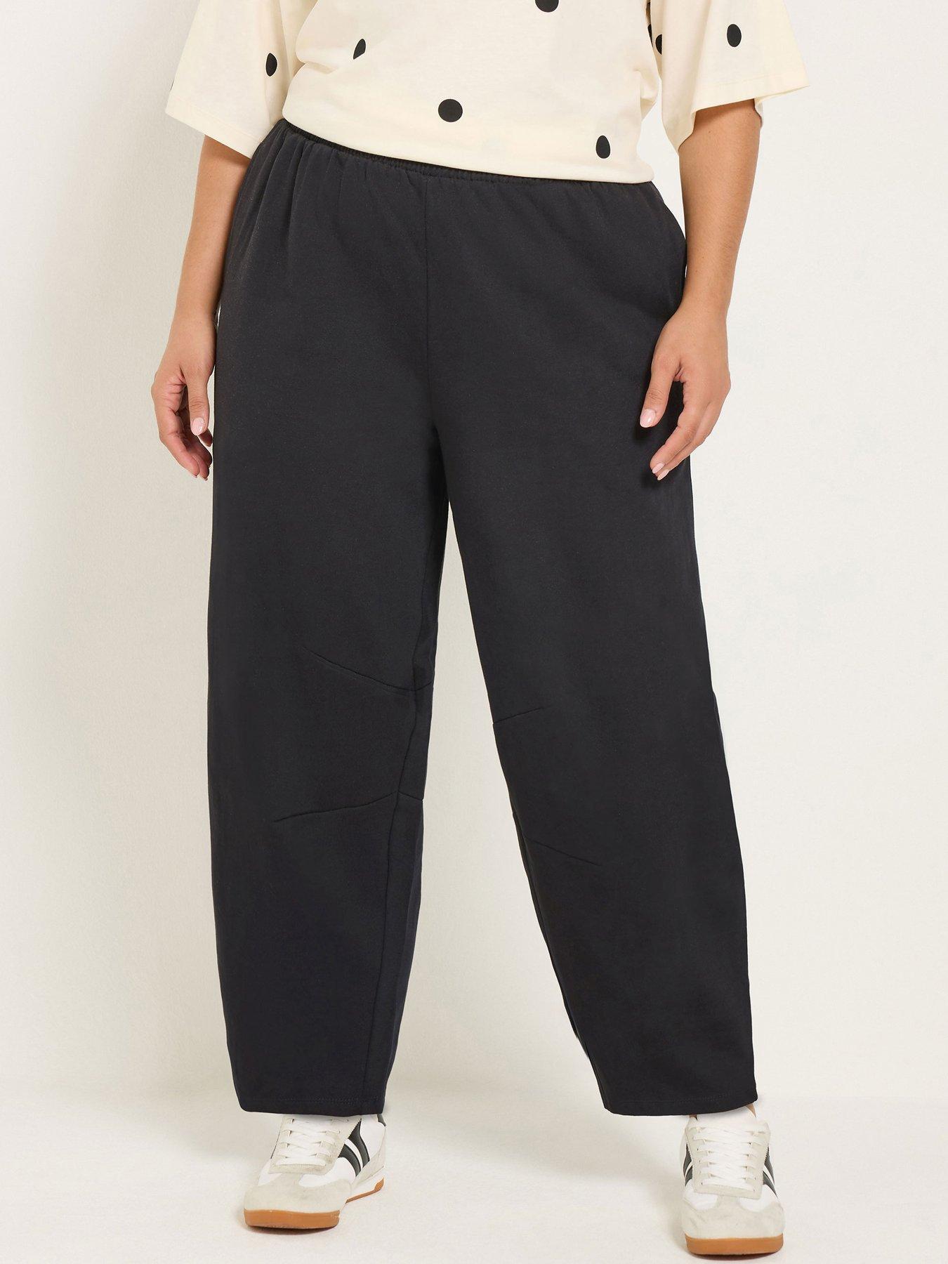 Image 1 of 4 of Yours Curve Barrel Leg Jogger 28"