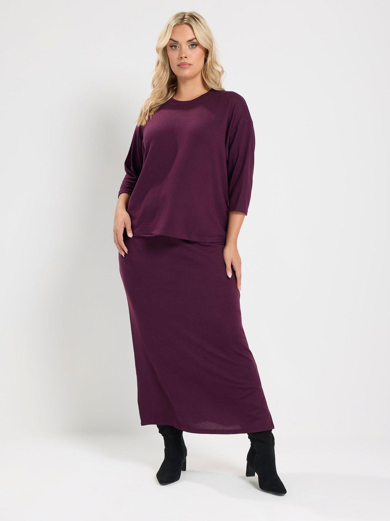 Image 3 of 4 of Yours Curve Tube Skirt