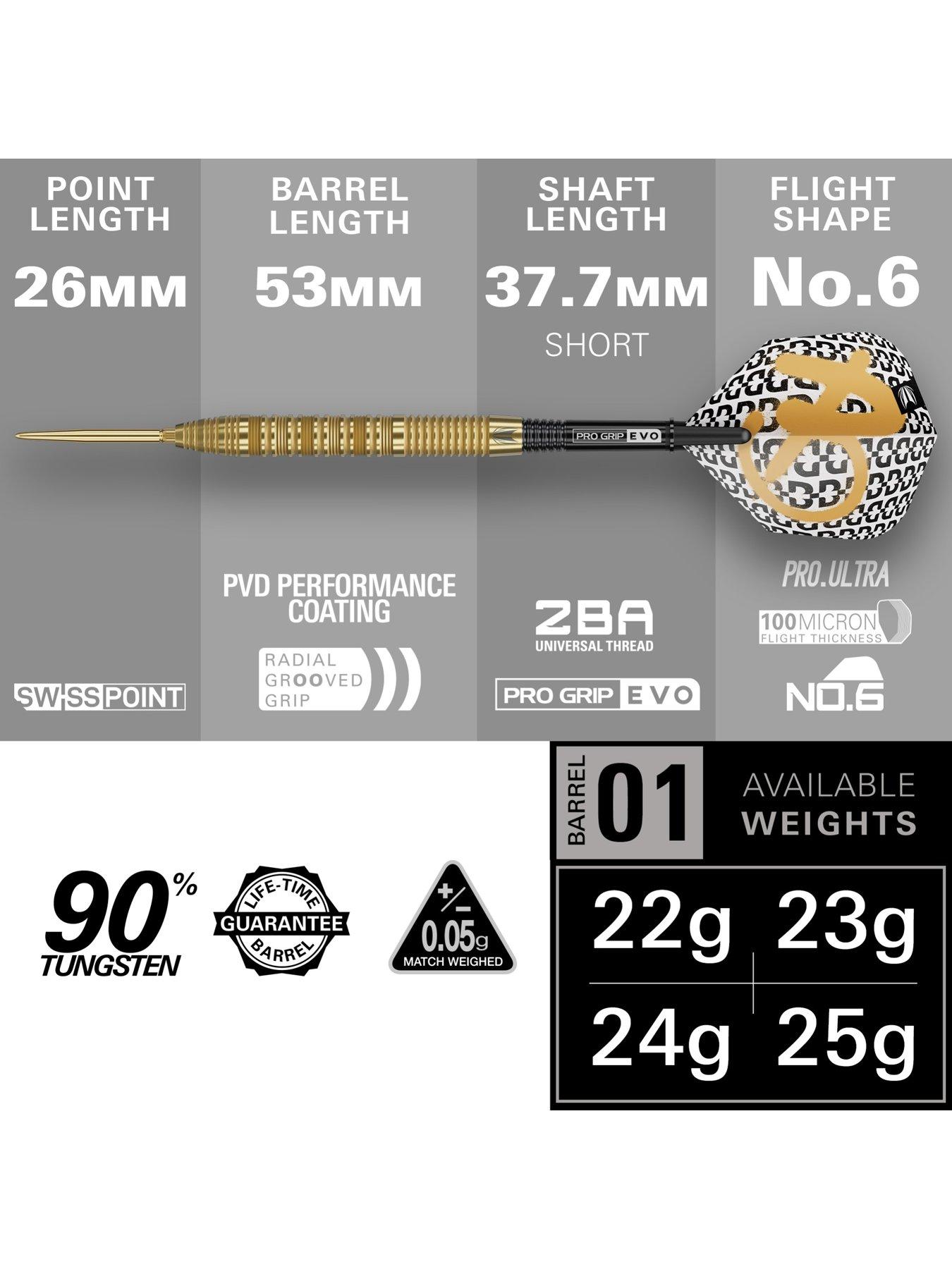 Image 2 of 6 of Target Bolide Envy 01 SP 24g Darts
