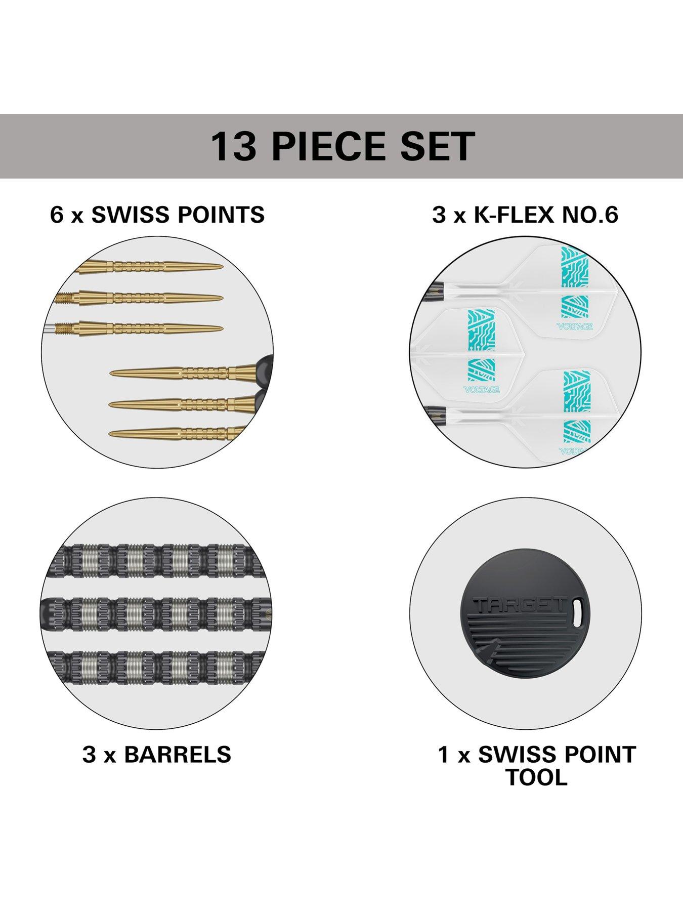 Image 4 of 5 of Target ROB CROSS 95K 23G SP STEEL TIP DARTS 2024