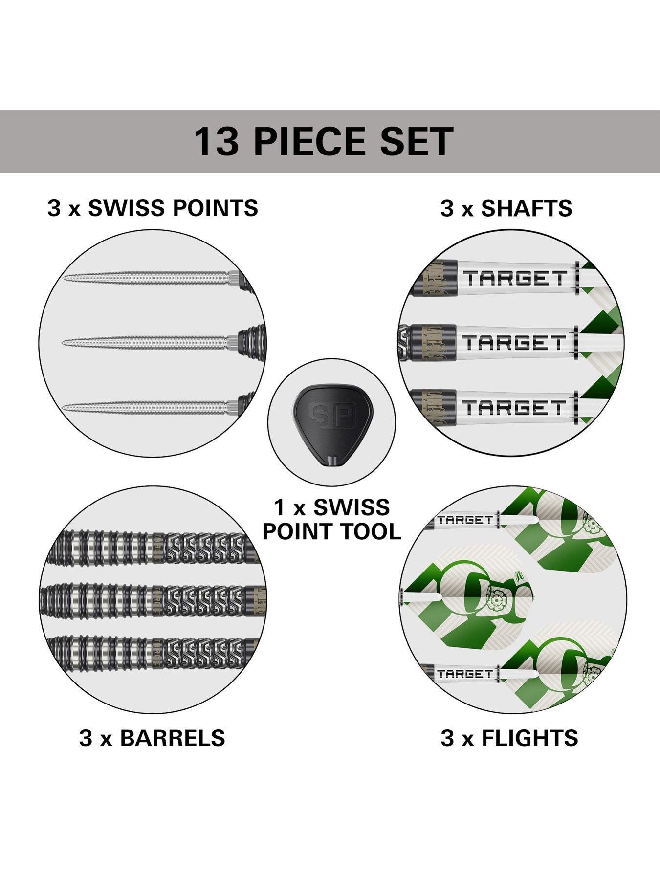 Image 5 of 6 of Target CHARLIE MANBY 23G 95% SP STEEL TIP DARTS 2026