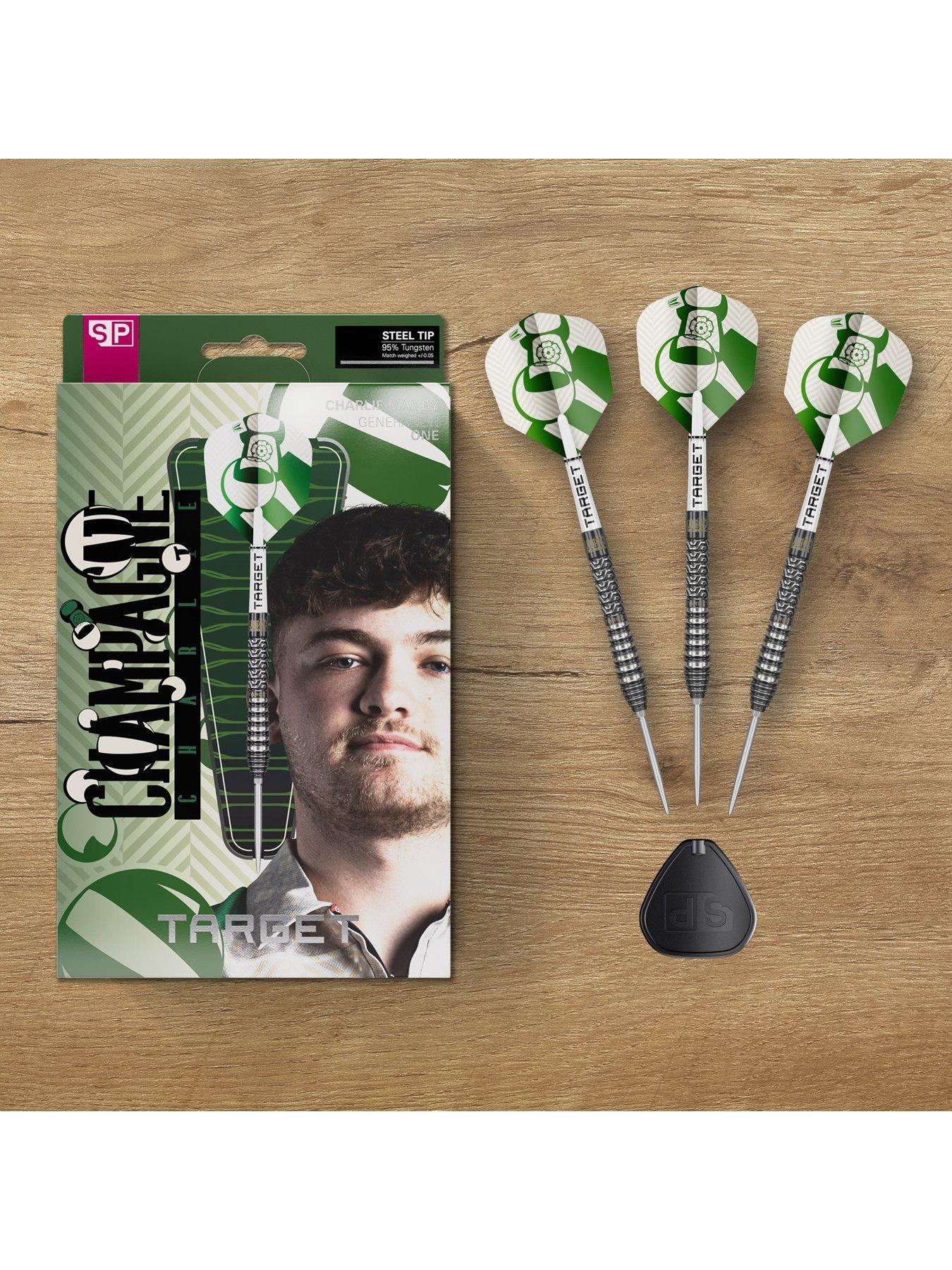 Image 6 of 6 of Target CHARLIE MANBY 23G 95% SP STEEL TIP DARTS 2026