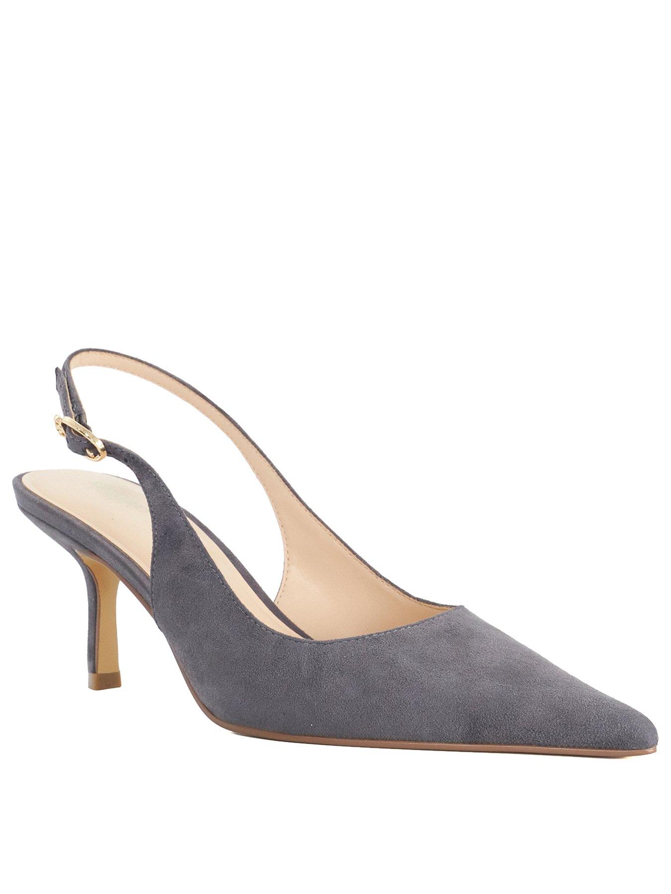 Image 2 of 6 of Dune London Celise Open Courts Grey