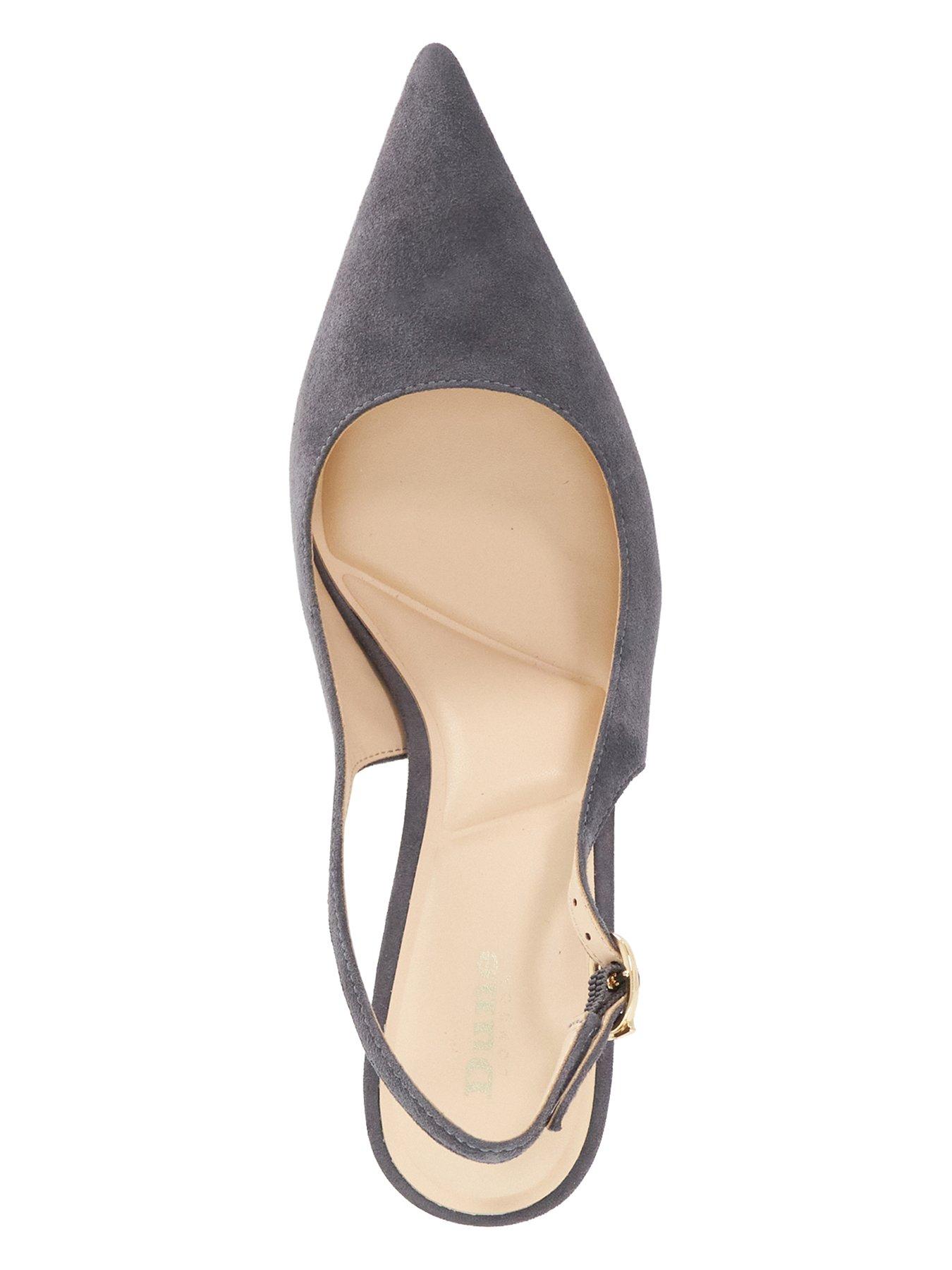 Image 4 of 6 of Dune London Celise Open Courts Grey