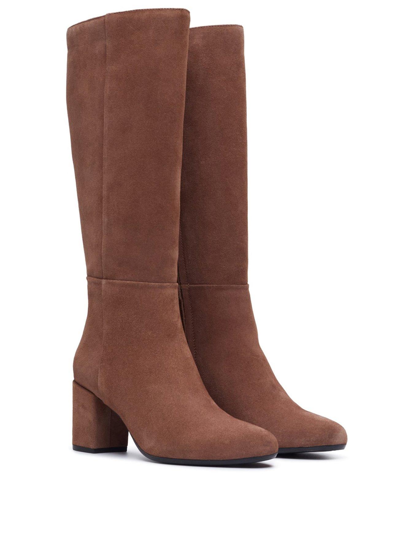 Image 2 of 5 of Hush Puppies Oprah  Suede Long Boot