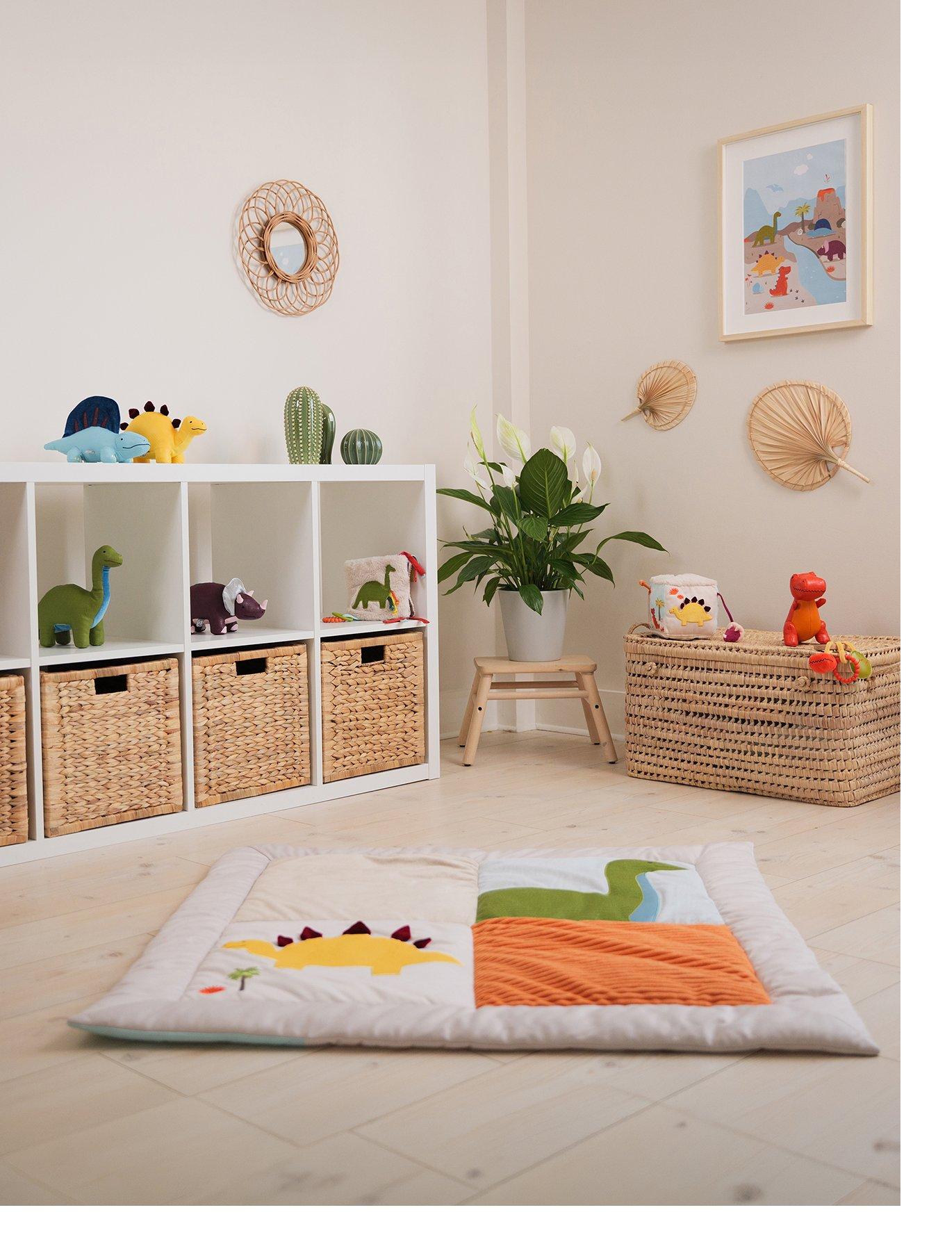 Image 2 of 7 of Little Big Friends Patchwork Playmat - Dino