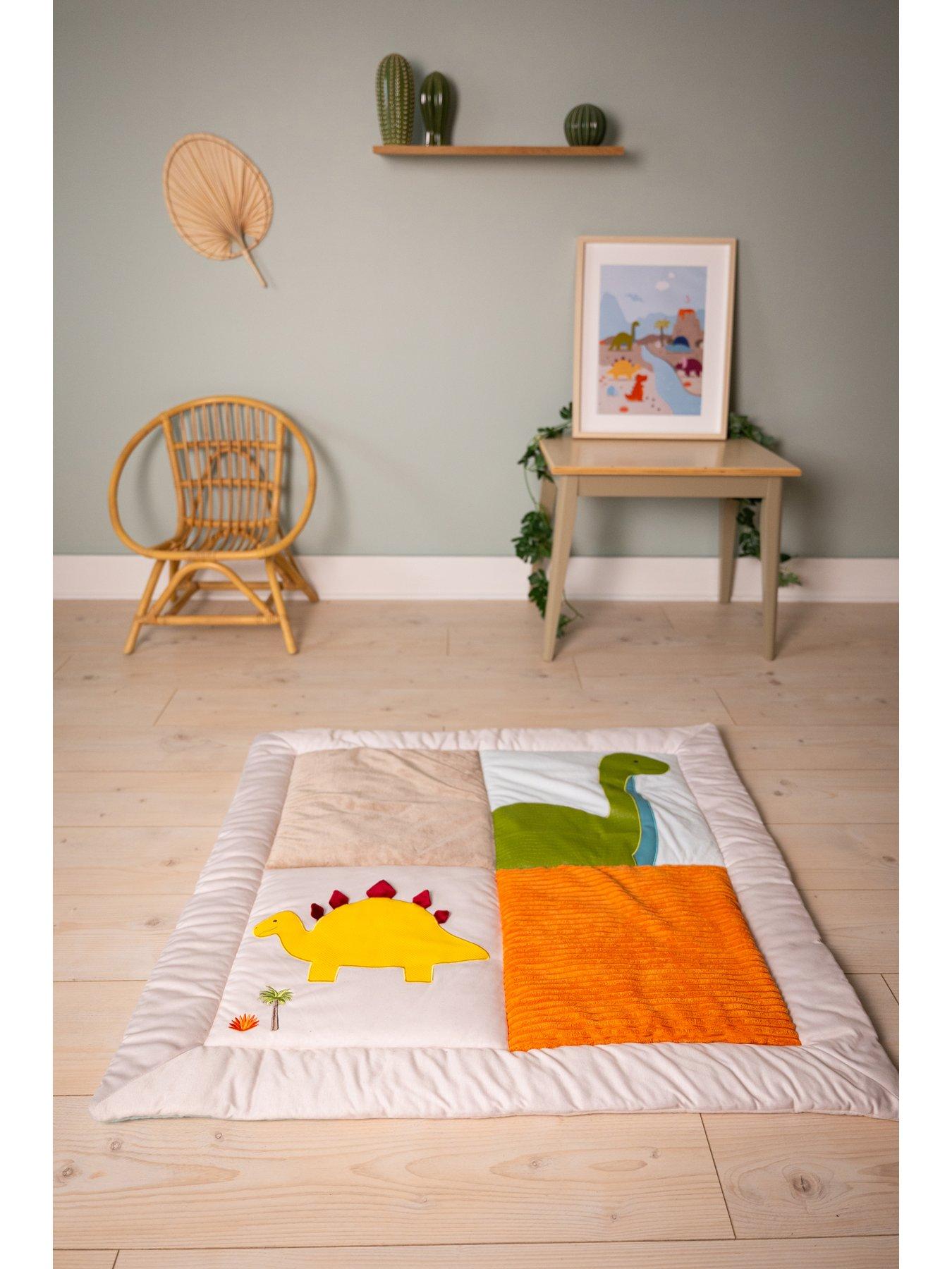 Image 4 of 7 of Little Big Friends Patchwork Playmat - Dino