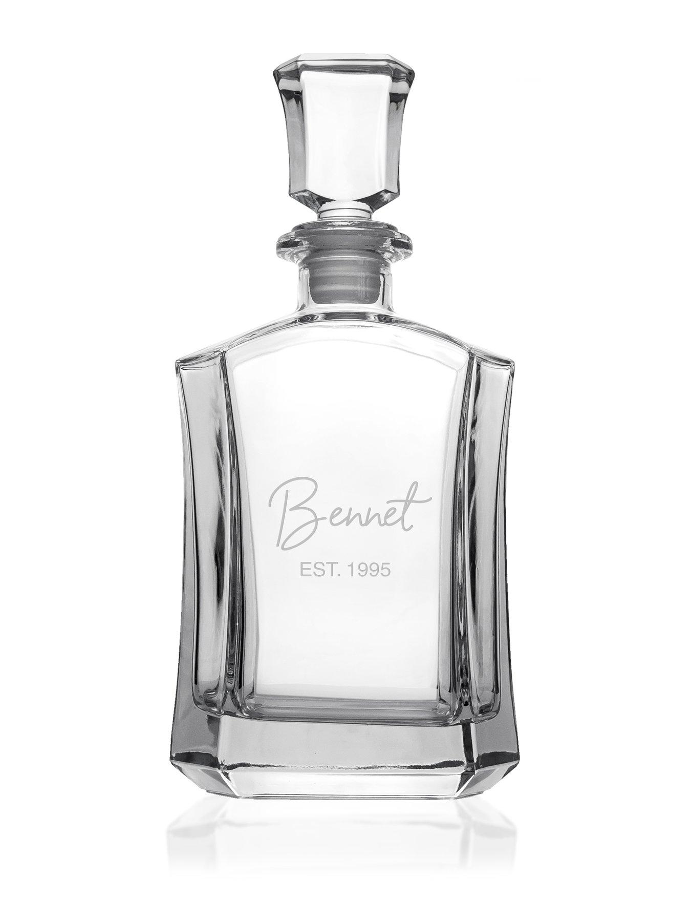Image 5 of 5 of Treat Republic Personalised Signature 750ml Hexagonal Decanter