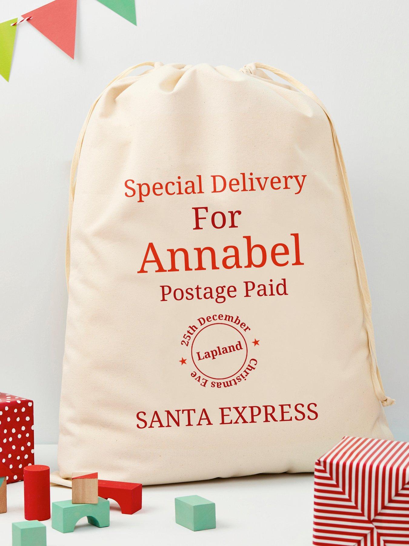 Image 2 of 2 of Treat Republic Personalised Special Delivery Christmas Sack
