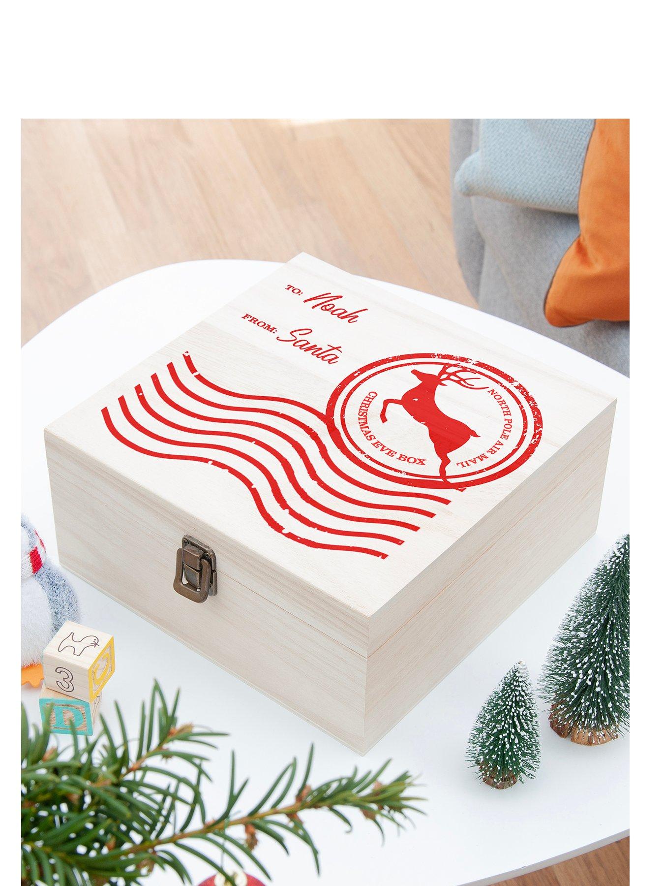 Image 1 of 4 of Treat Republic Personalised North Pole Air Mail Christmas Eve Box - Medium