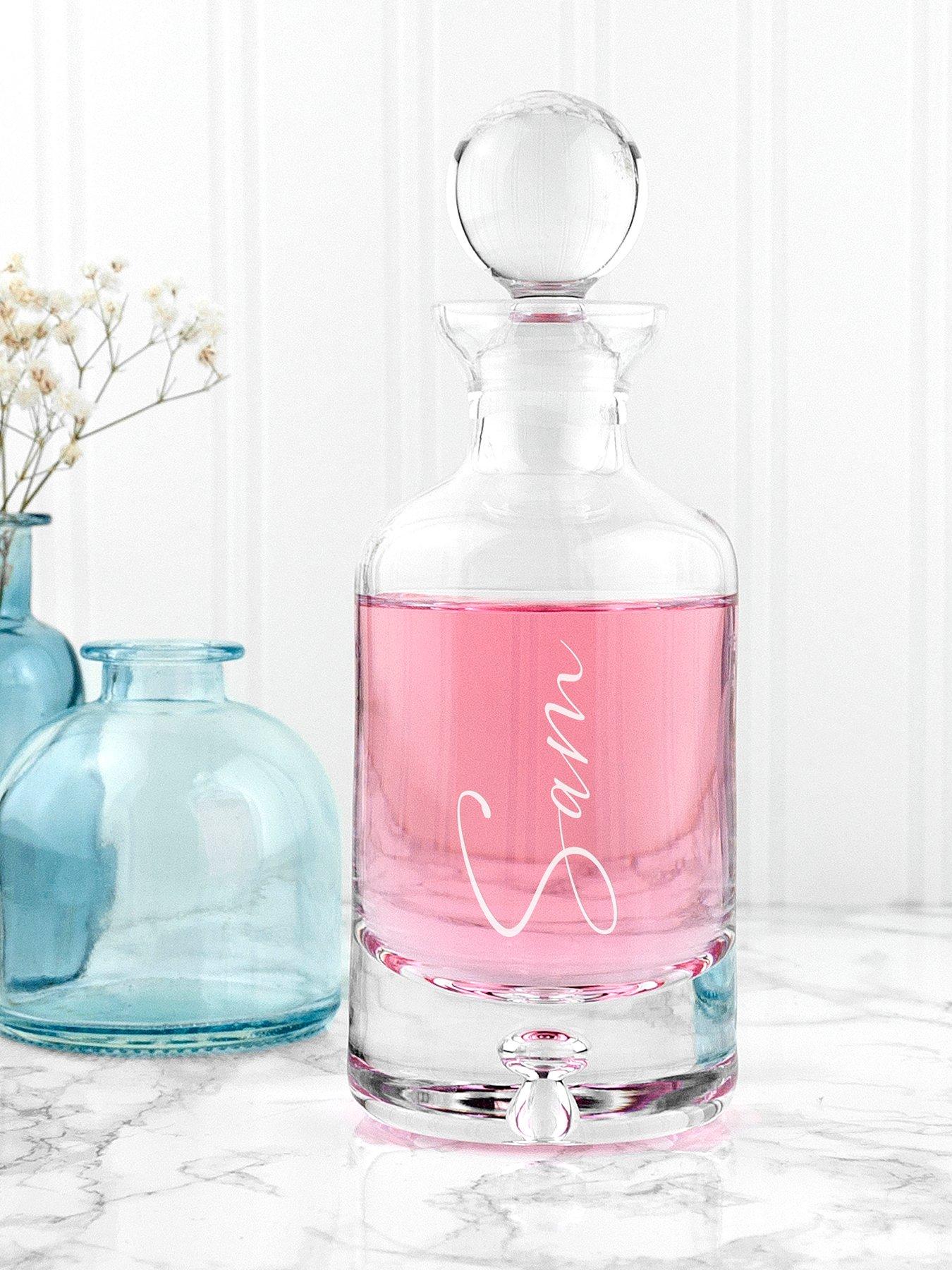 Image 4 of 6 of Treat Republic Personalised Petite Gin or Whisky Decanter with Gift Box
