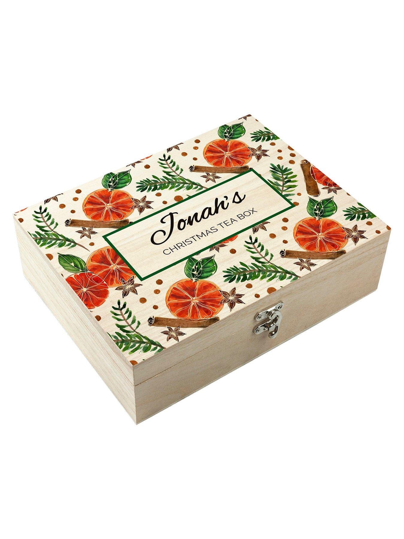 Image 4 of 4 of Treat Republic Personalised Christmas Spices Tea Box - Filled with Breakfast Tea