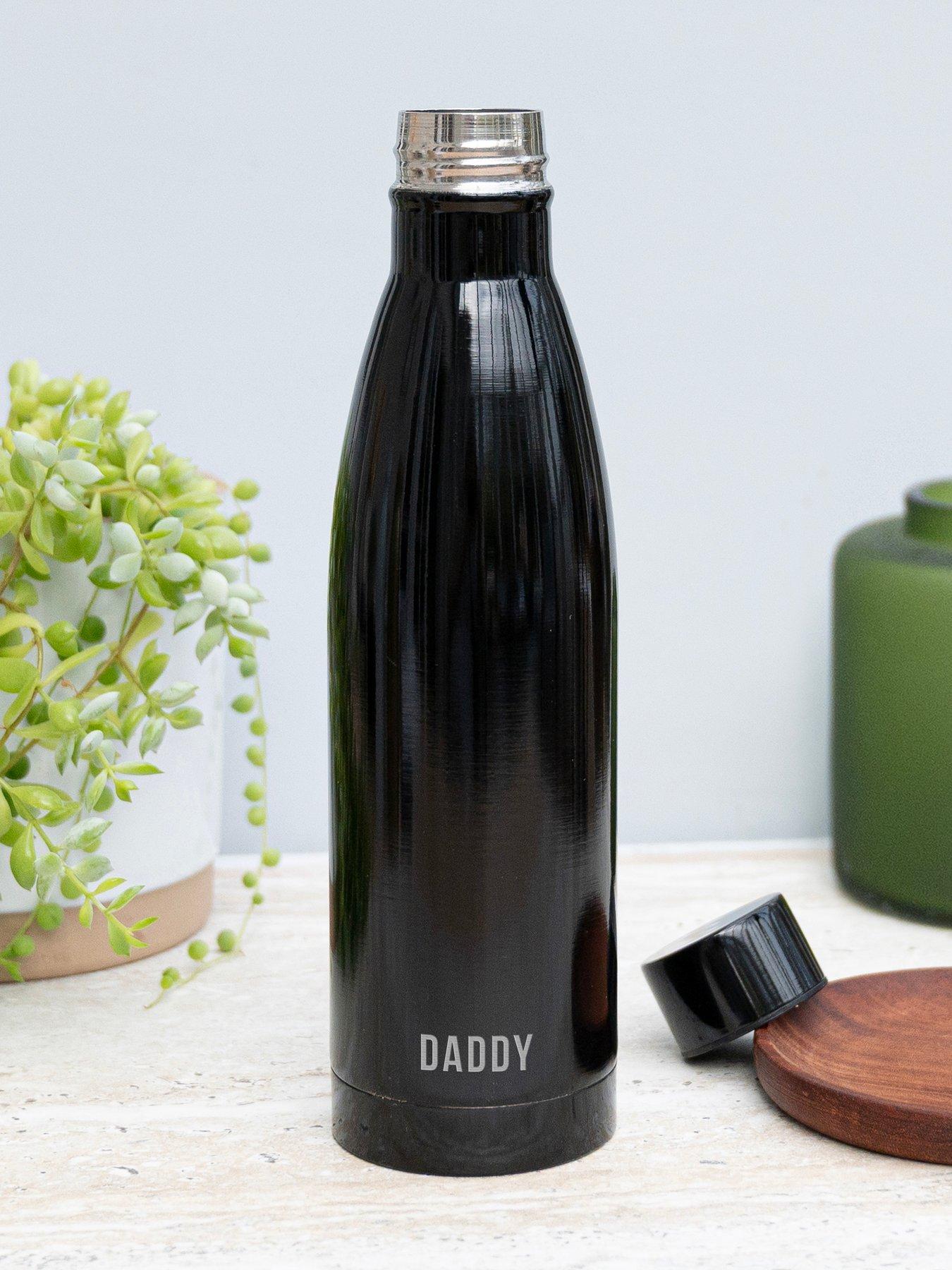 Image 3 of 5 of Treat Republic Personalised Copper Insulated Water Bottle in Black