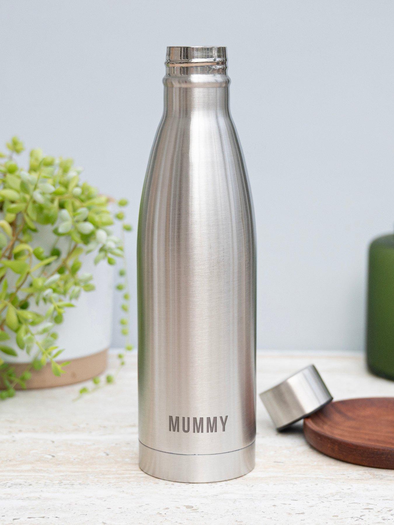 Image 3 of 5 of Treat Republic Personalised Copper Insulated Water Bottle in Silver