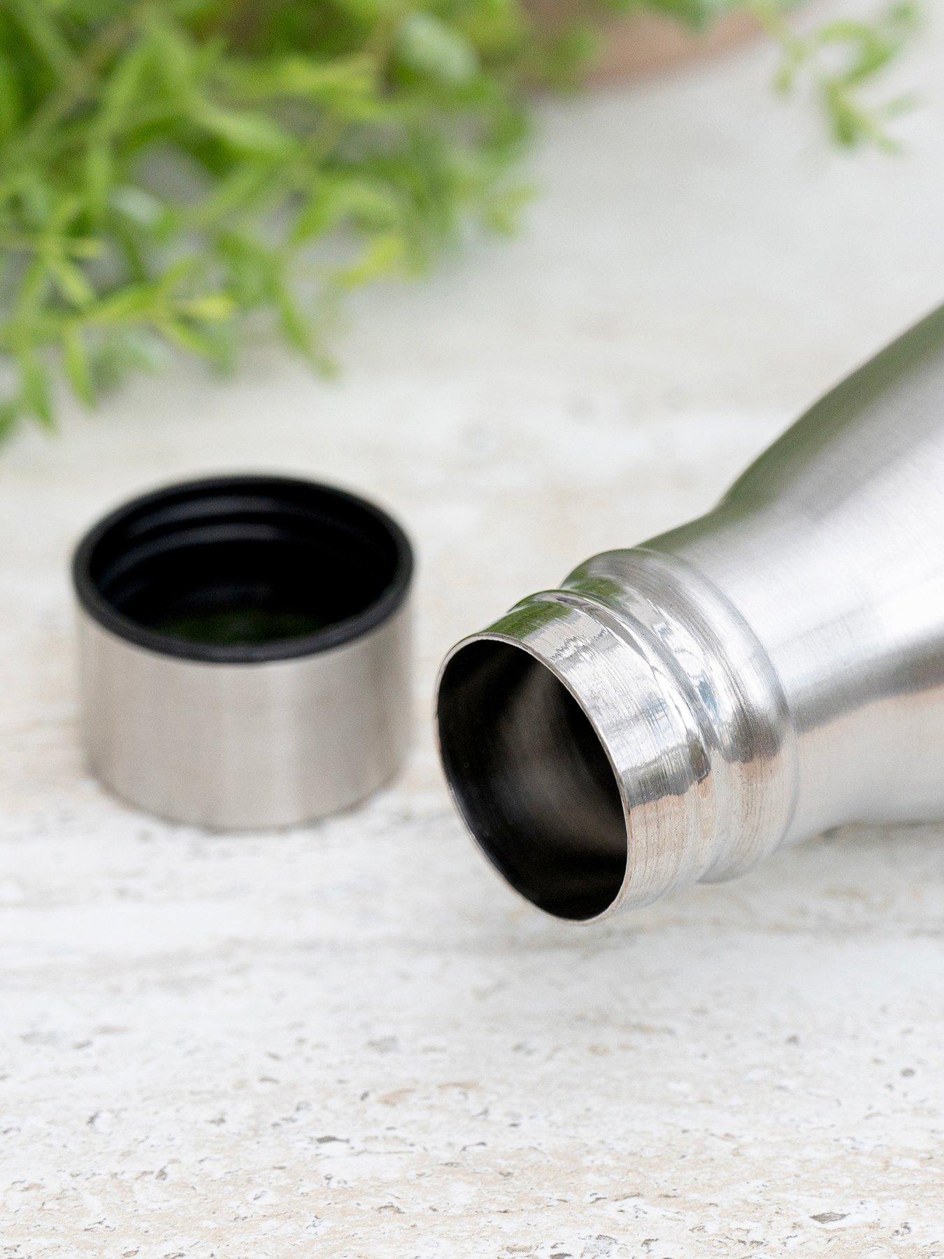 Image 4 of 5 of Treat Republic Personalised Copper Insulated Water Bottle in Silver