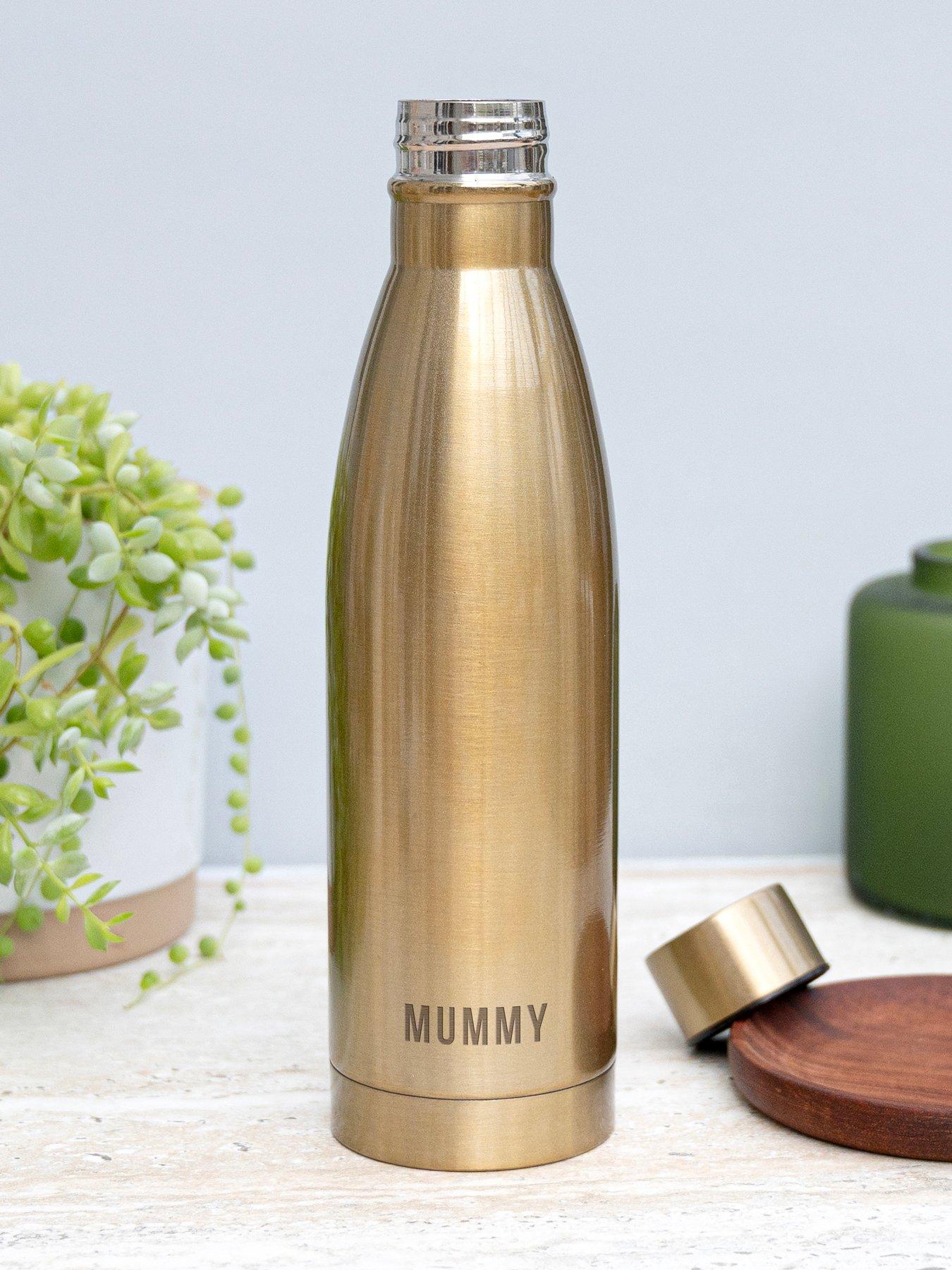 Image 3 of 5 of Treat Republic Personalised Copper Insulated Water Bottle in Gold