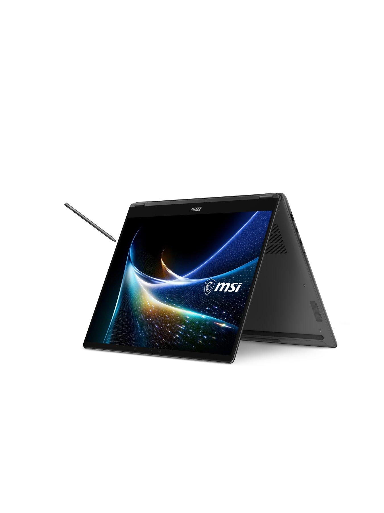 Image 2 of 8 of MSI Prestige N16 Flip AI+ 2-in-1 Laptop - NVIDIA RTX Spark N1X with 6,144-core GPU and 20-core CPU, 128GB RAM, 2TB SSD, 16" UHD+ OLED Touchscreen