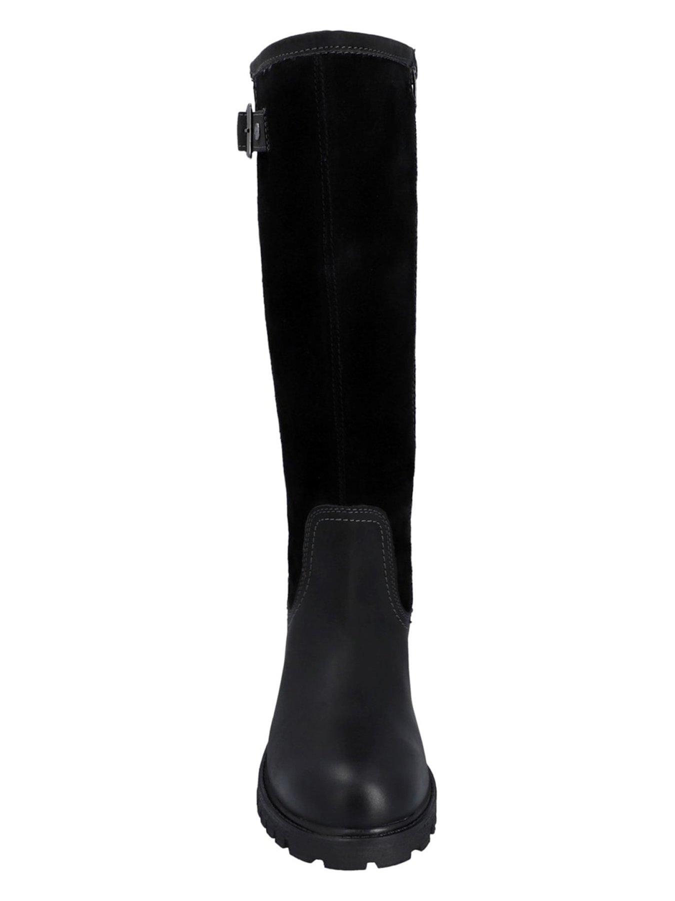 Image 5 of 7 of Hunter Womens Canna Waterproof Zip Tall Boots - Black