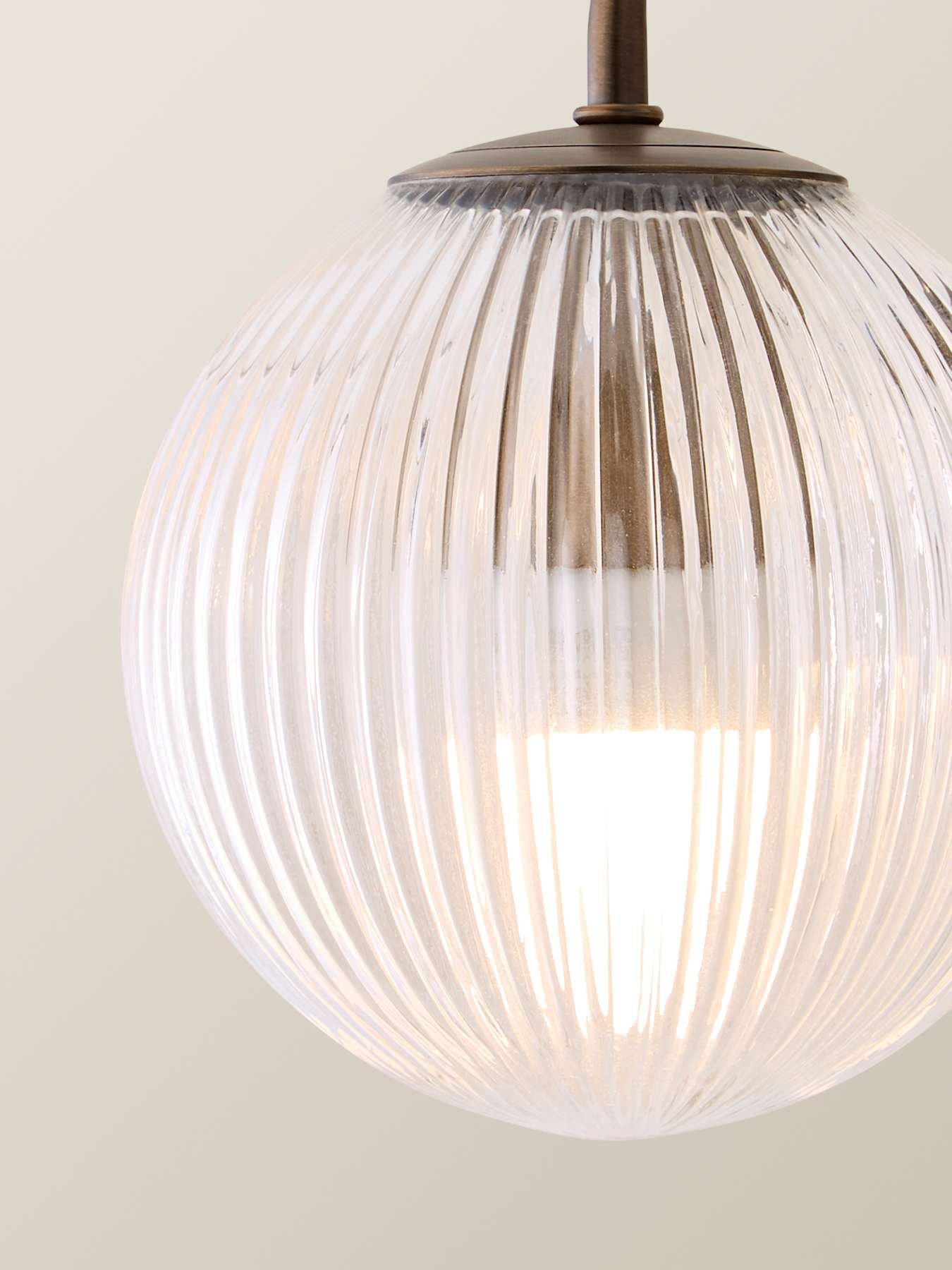 Image 4 of 6 of ValueLights Kempton Brushed Brass 3 Arm Chandelier With Bulb (ip44)
