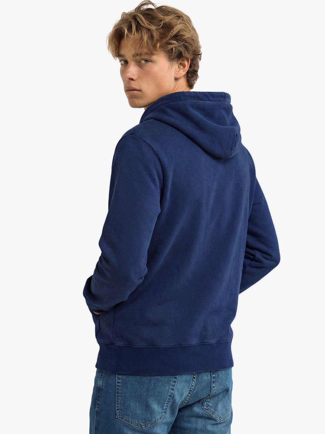 Image 2 of 4 of Superdry Superdry Track Hoodie - Navy