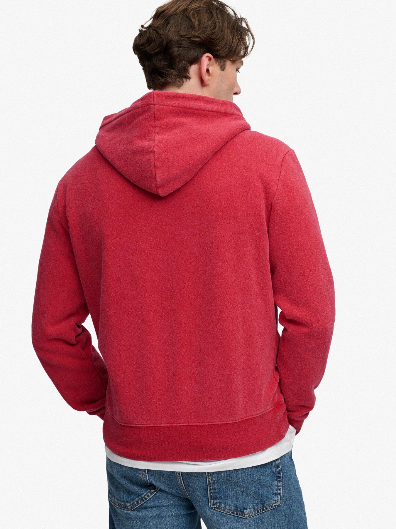 Image 2 of 6 of Superdry Superdry Track Hoodie - Red