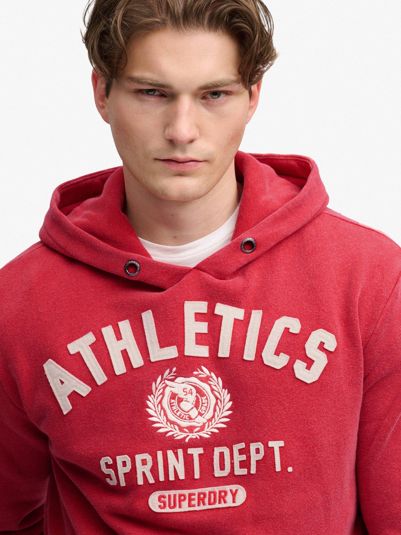 Image 5 of 6 of Superdry Superdry Track Hoodie - Red