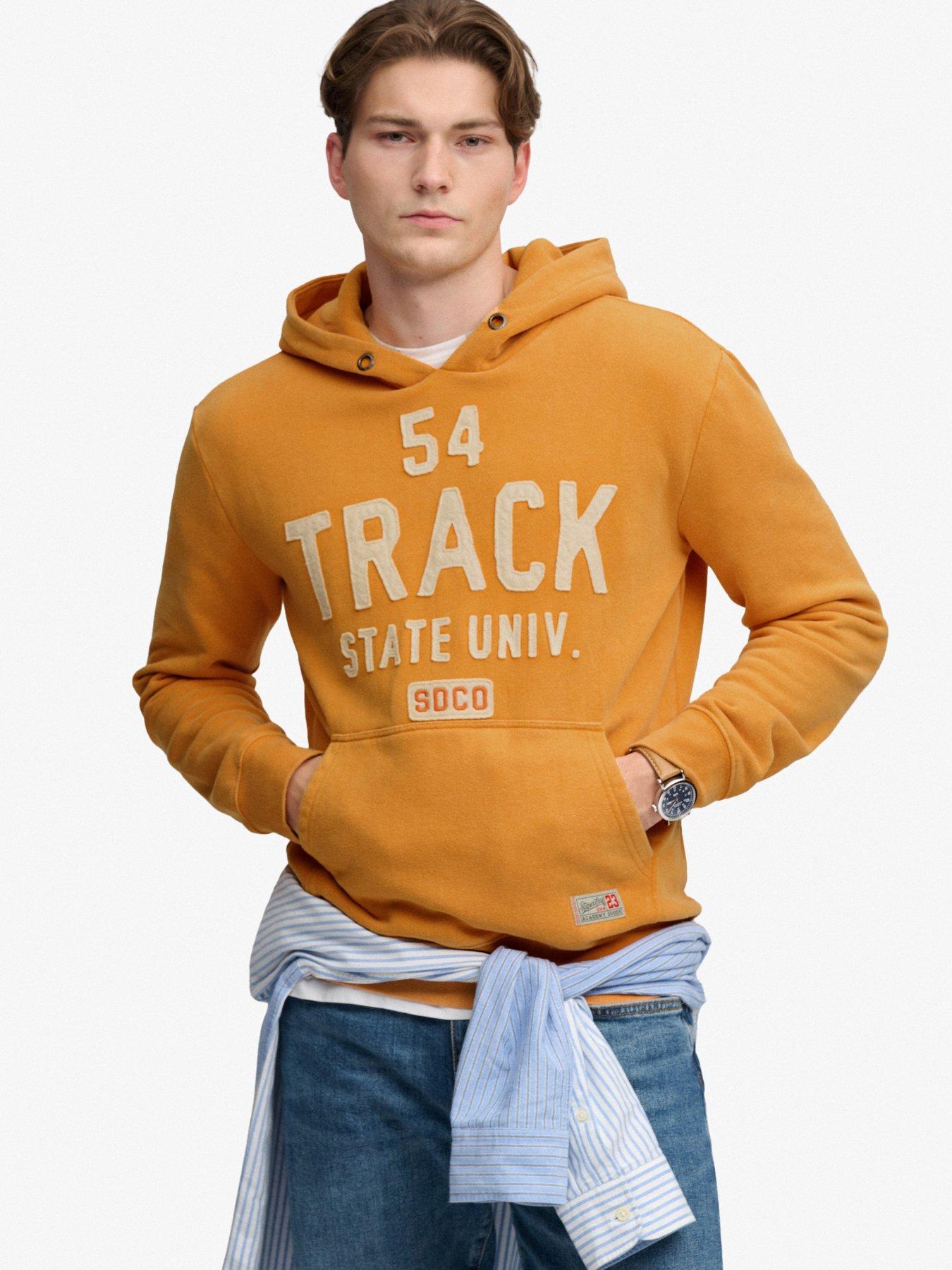 Image 1 of 6 of Superdry Superdry Track Hoodie - Orange
