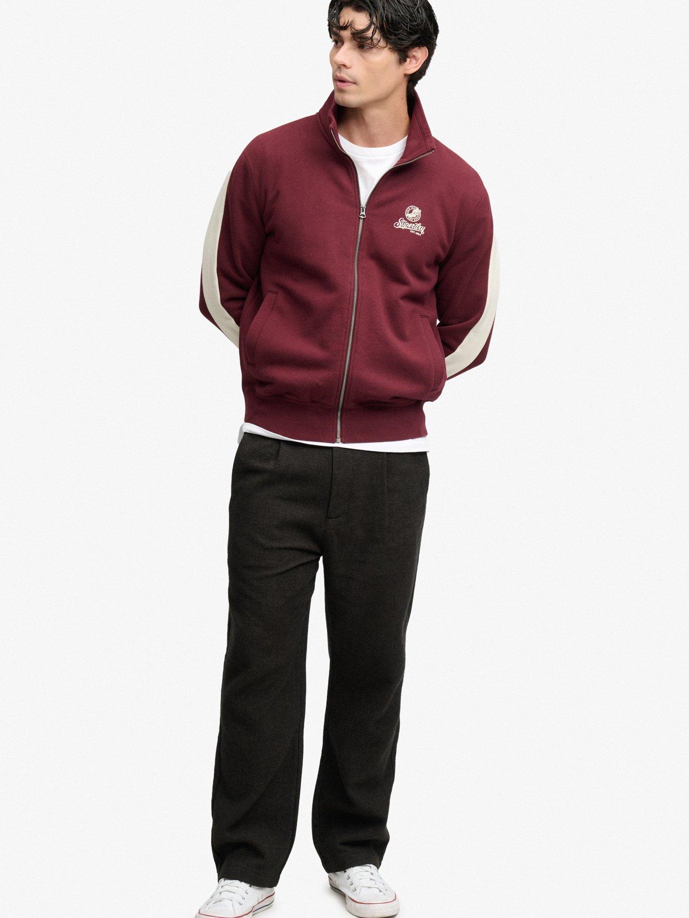 Image 3 of 6 of Superdry Superdry Loose Ac Track Top - Red