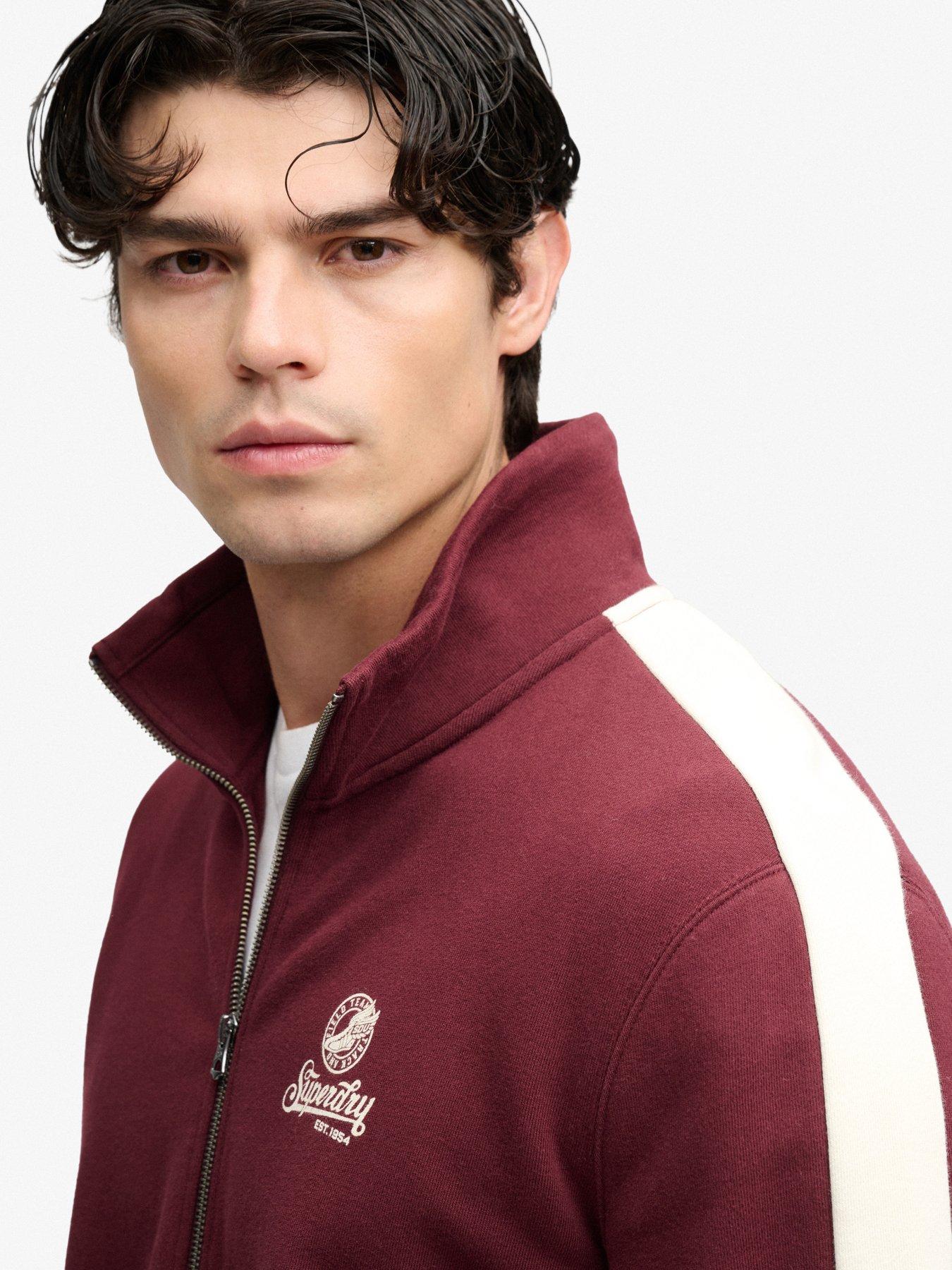 Image 5 of 6 of Superdry Superdry Loose Ac Track Top - Red