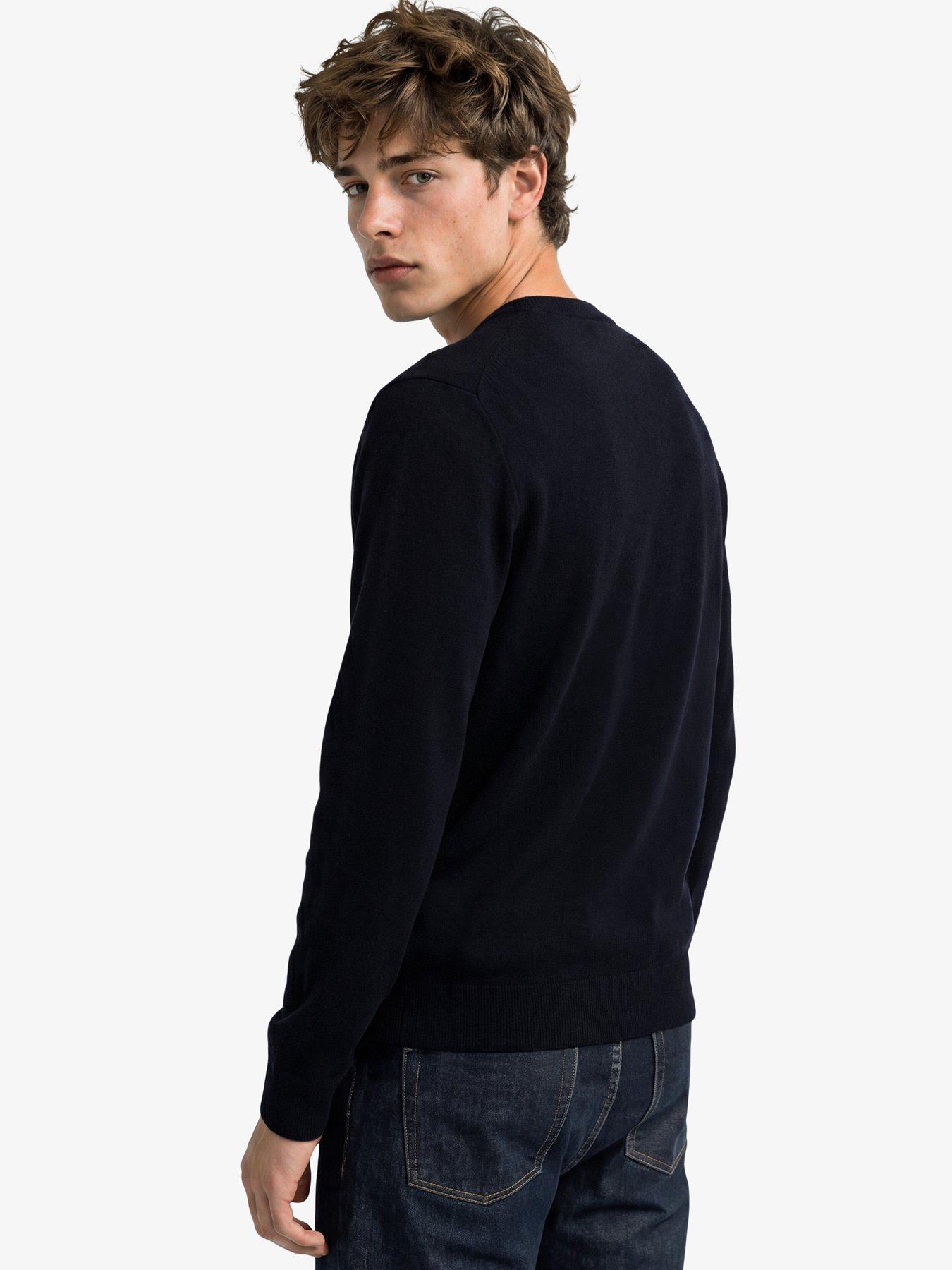 Image 2 of 6 of Superdry Superdry Essential Lw Wool Blend Jumper - Navy