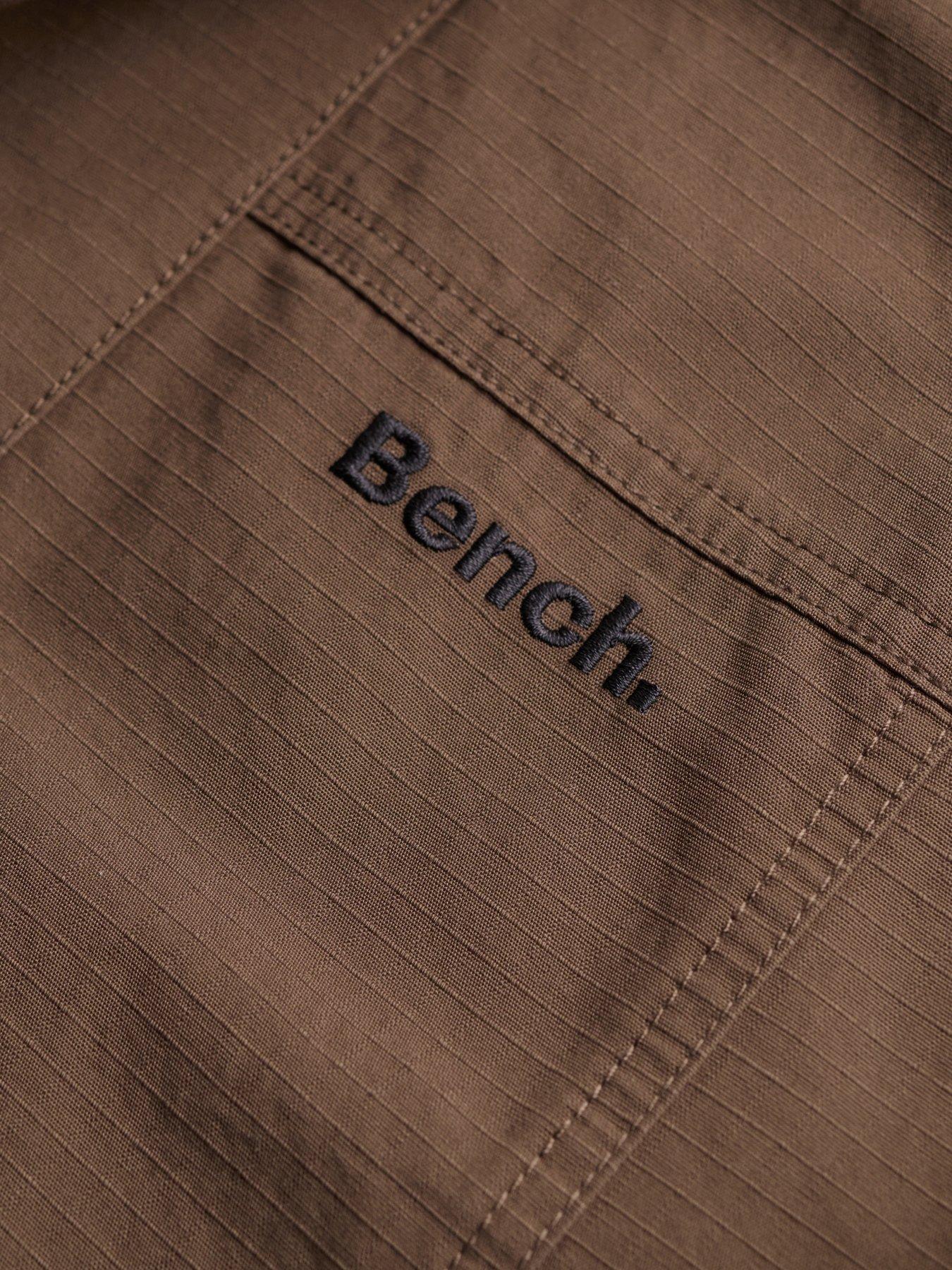 Image 5 of 5 of Superdry Mens High Neck Ripstop Jacket - Light Brown