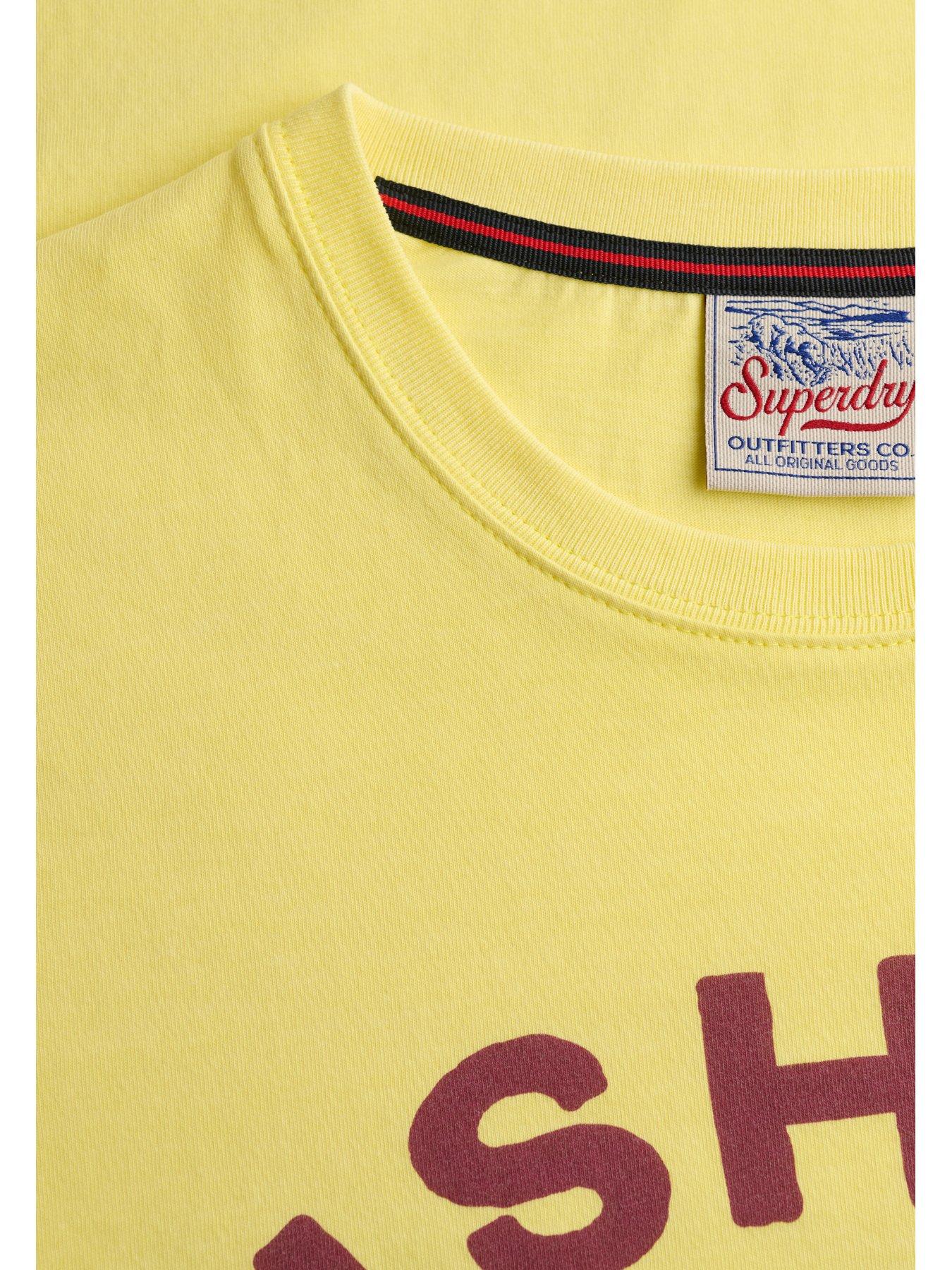 Image 6 of 7 of Superdry Superdry Outdoor Type T-shirt - Yellow