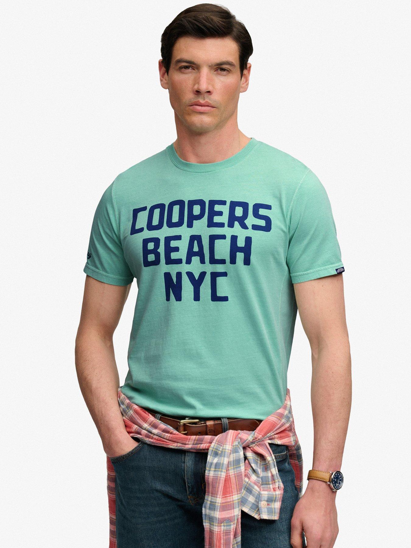 Image 1 of 6 of Superdry Superdry Outdoor Type T-shirt - Blue