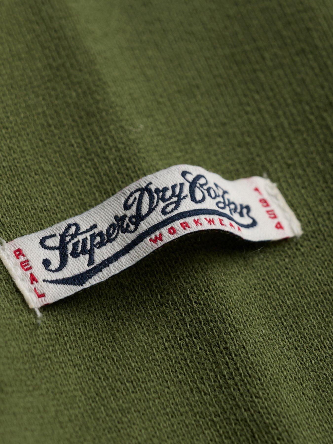 Image 6 of 6 of Superdry Superdry Vintage Script Hoodie - Green