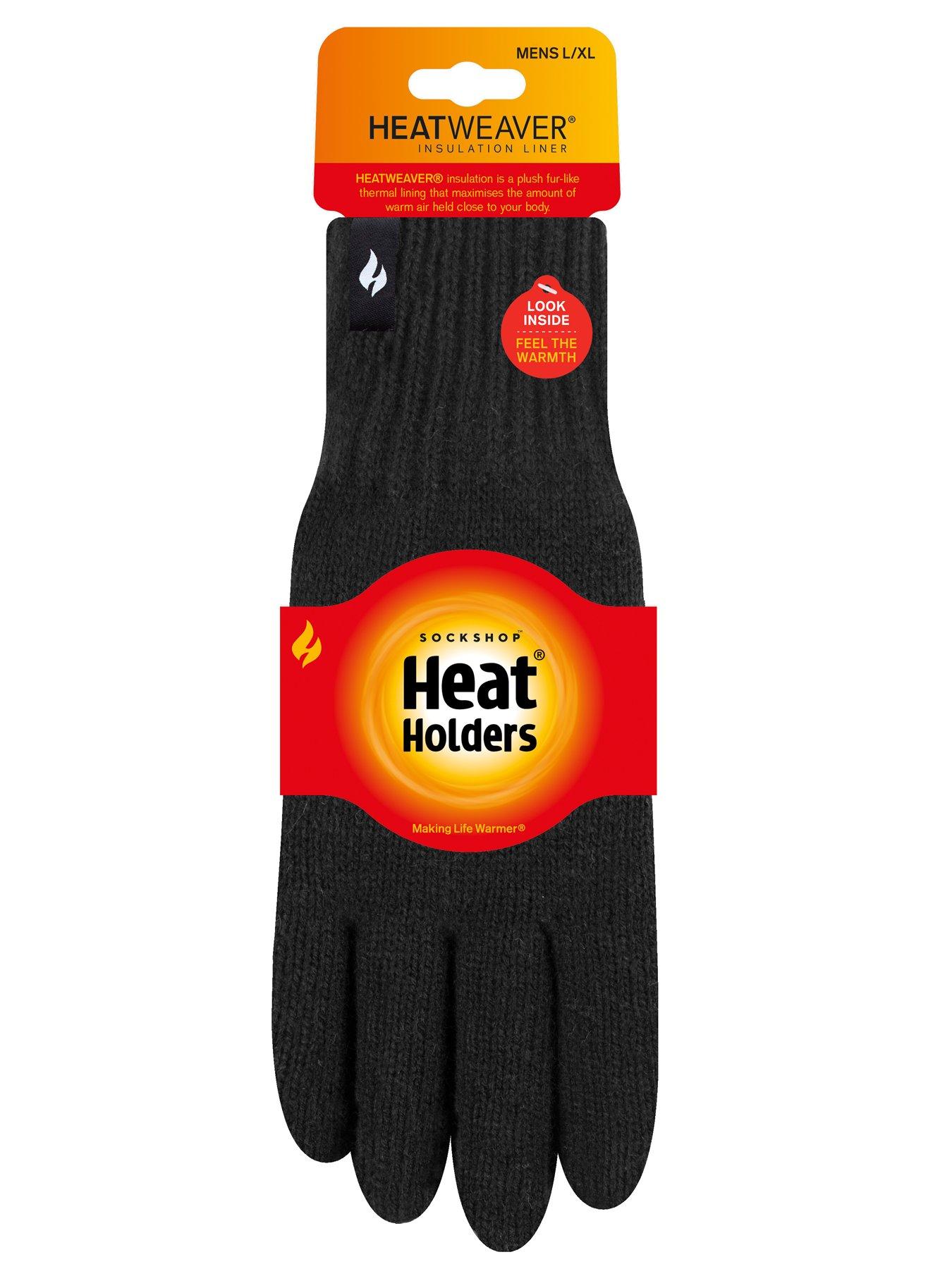 Image 3 of 3 of Heat Holders Heat Holders Mens Arvid Gloves - Black