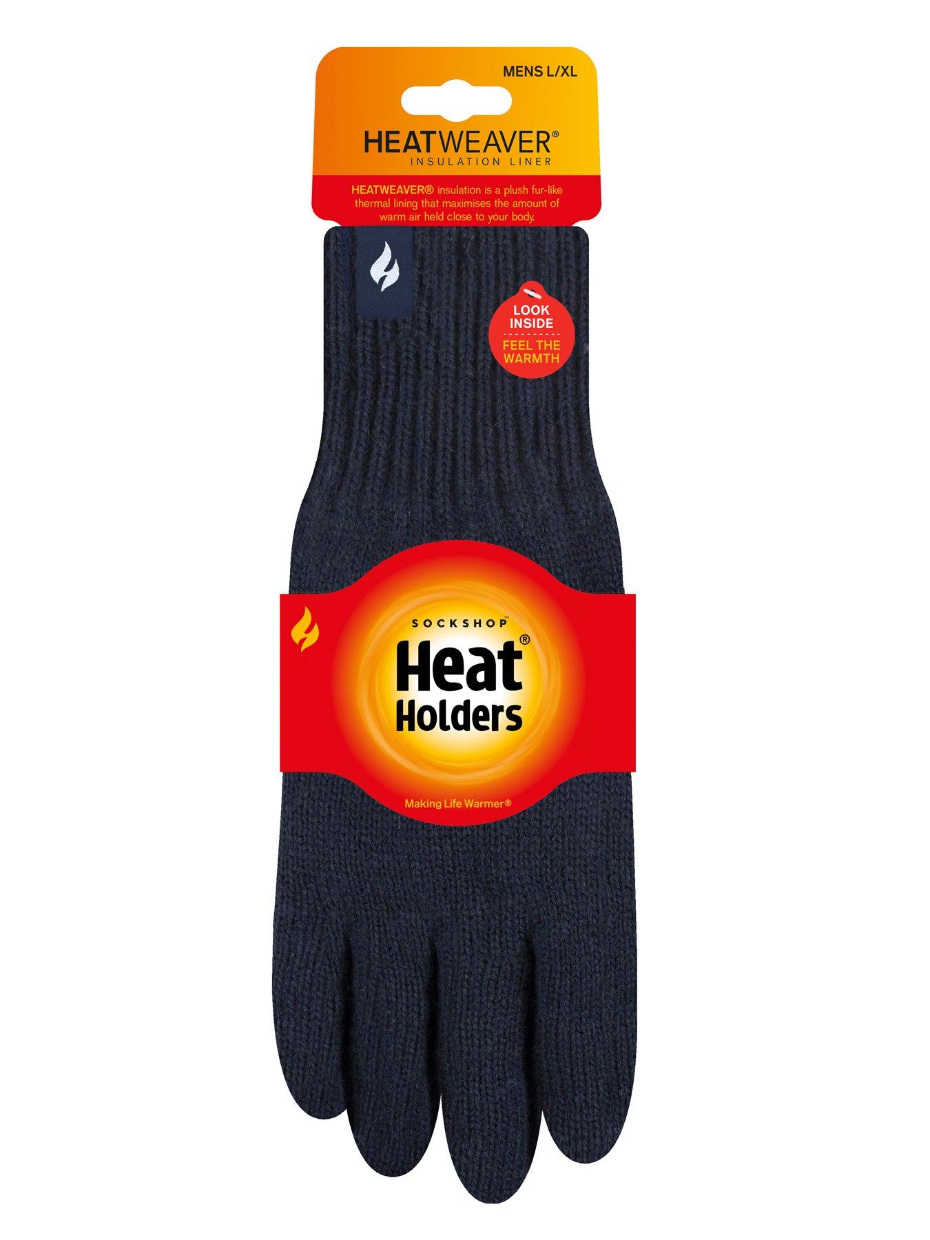 Image 3 of 3 of Heat Holders Heat Holders Mens Arvid Gloves - Navy