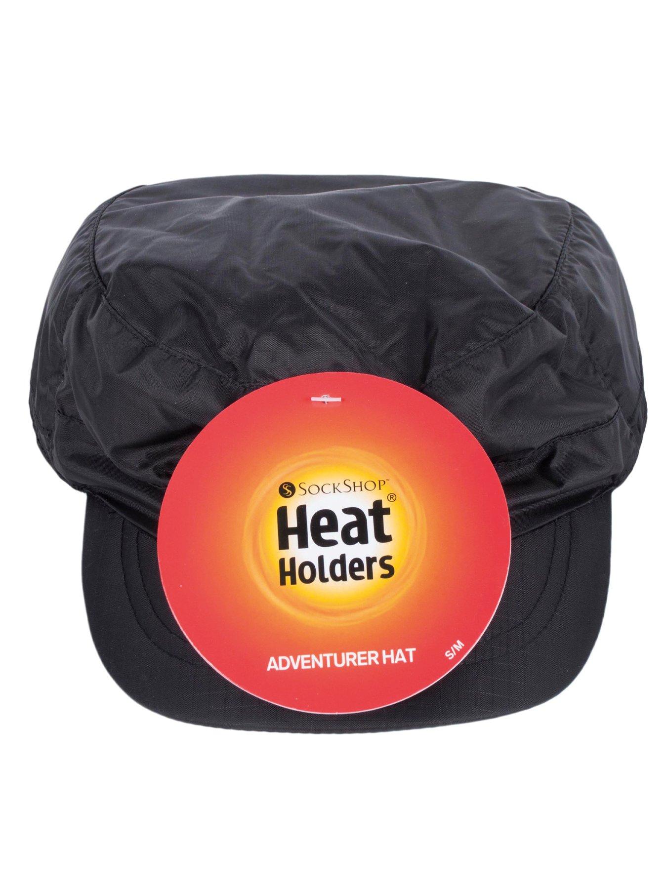 Image 6 of 6 of Heat Holders Heat Holders Mens Adventurer Hat - Black