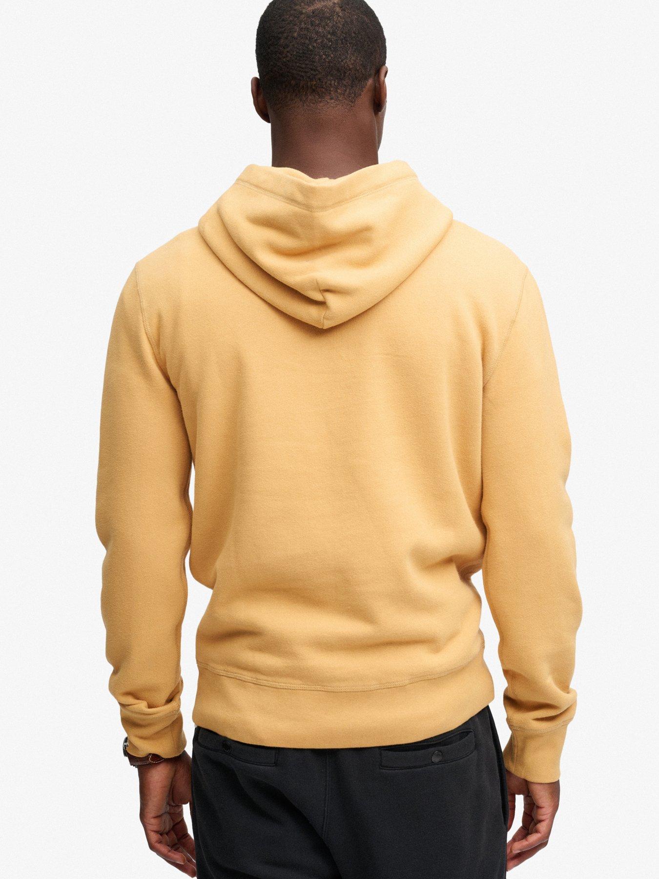 Image 2 of 5 of Superdry Mens Vintage Script Hoodie - Brown