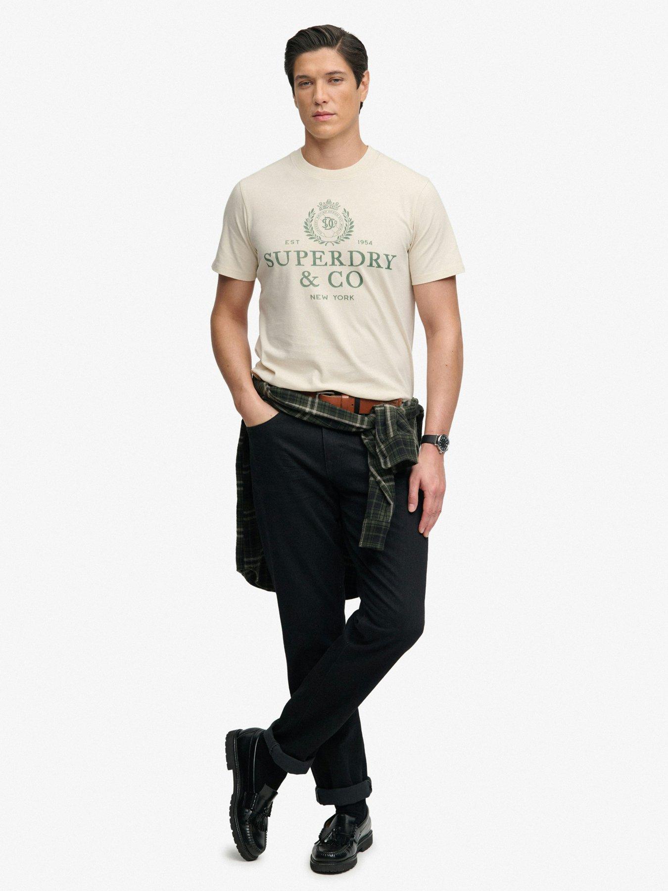 Image 3 of 5 of Superdry Superdry 1954 Company Relaxed T-shirt - Natural